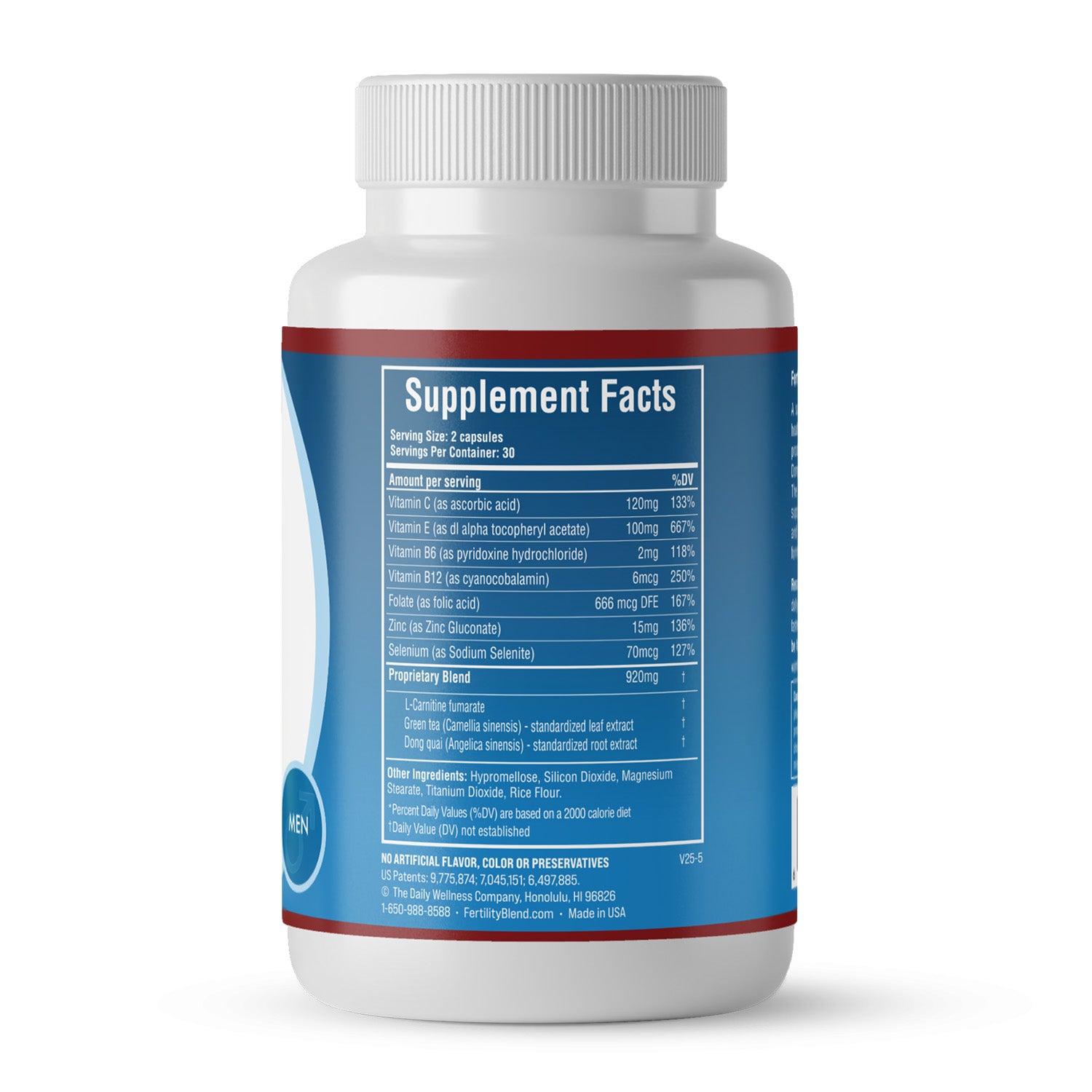 مزيج الخصوبة اليومي للرجال