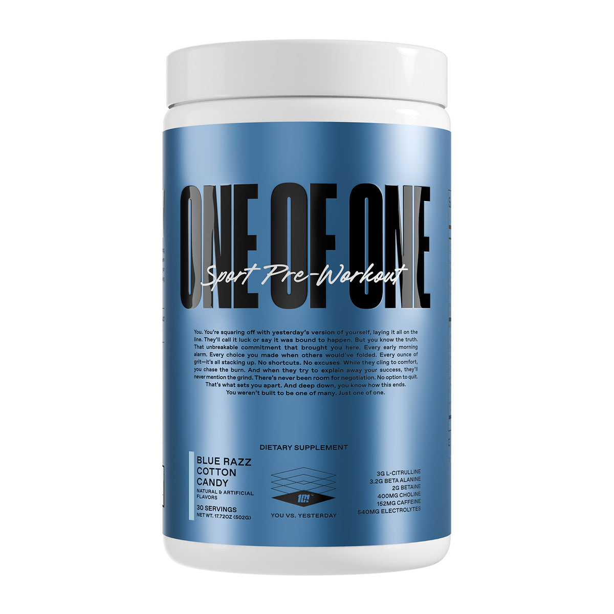 One of One Sport Pre-Workout