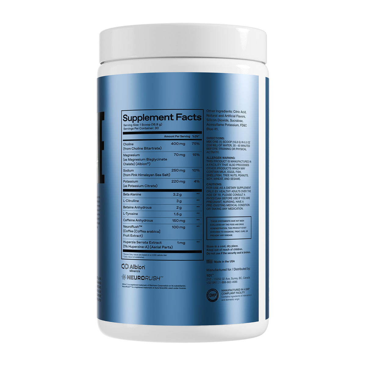 One of One Sport Pre-Workout