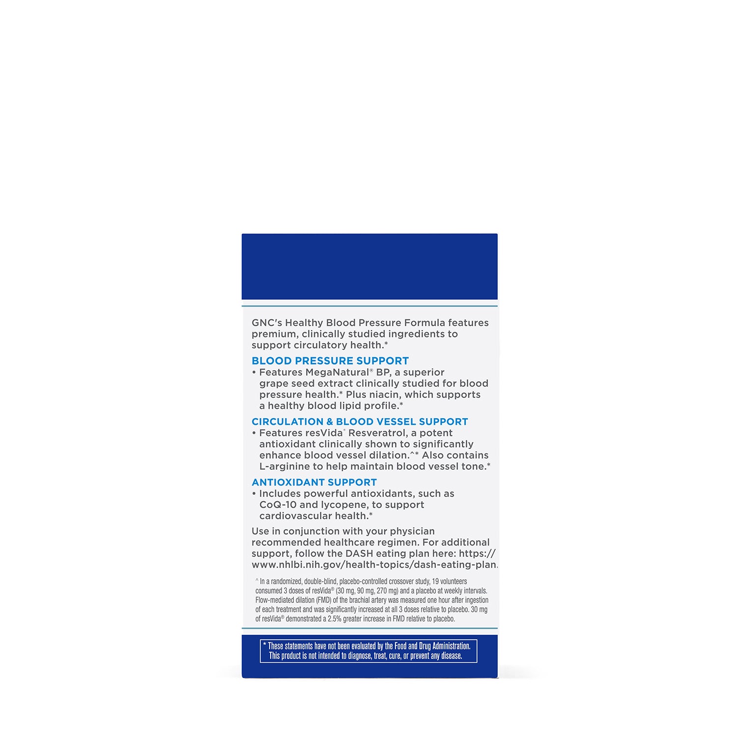تركيبة GNC Preventive Nutrition® لضغط الدم الصحي