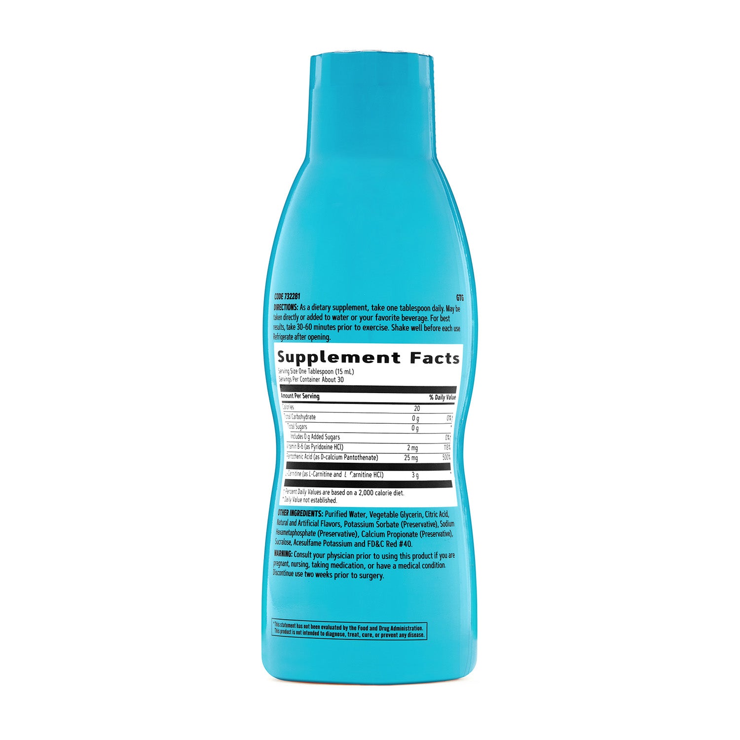 GNC Total Lean® Triple Strength L-Carnitine Liquid