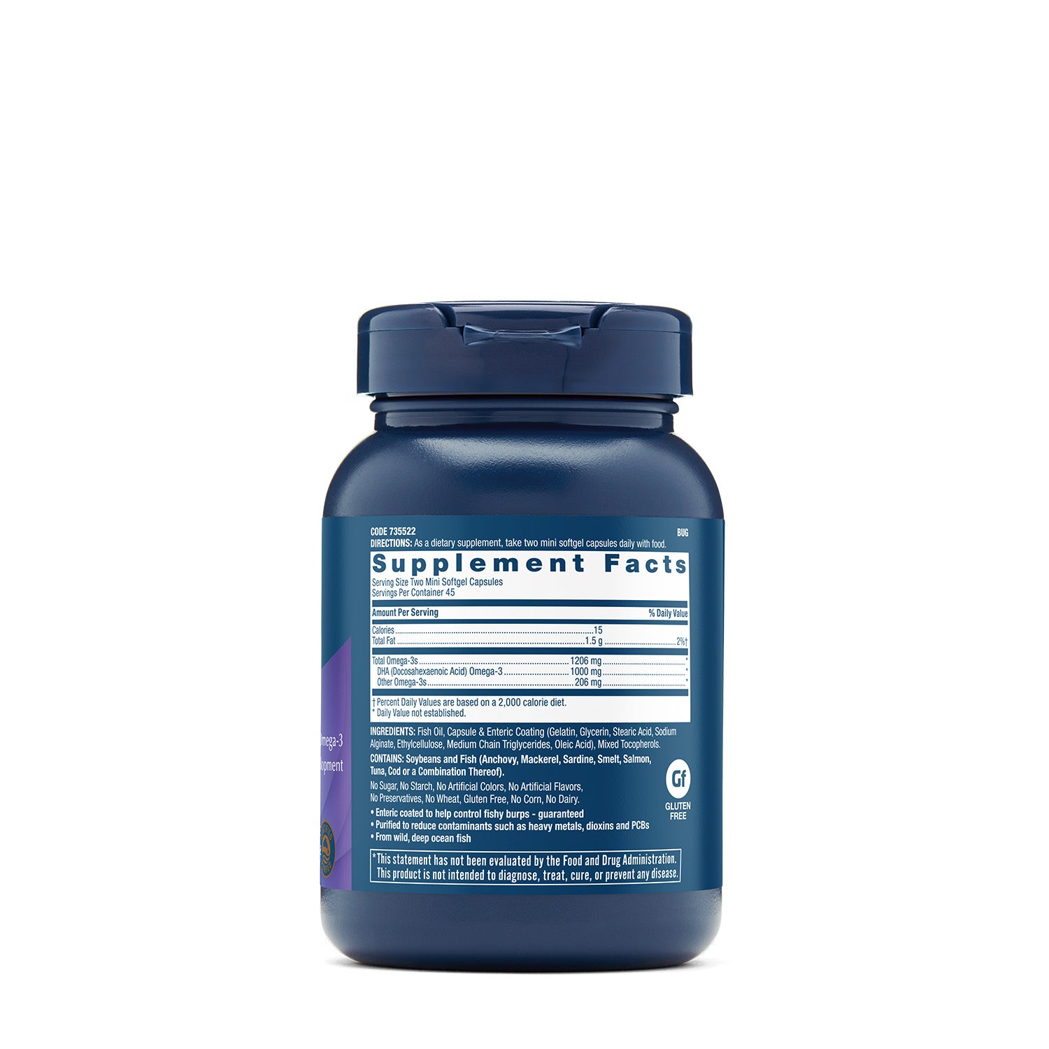 GNC Triple Strength DHA 1000 Mini
