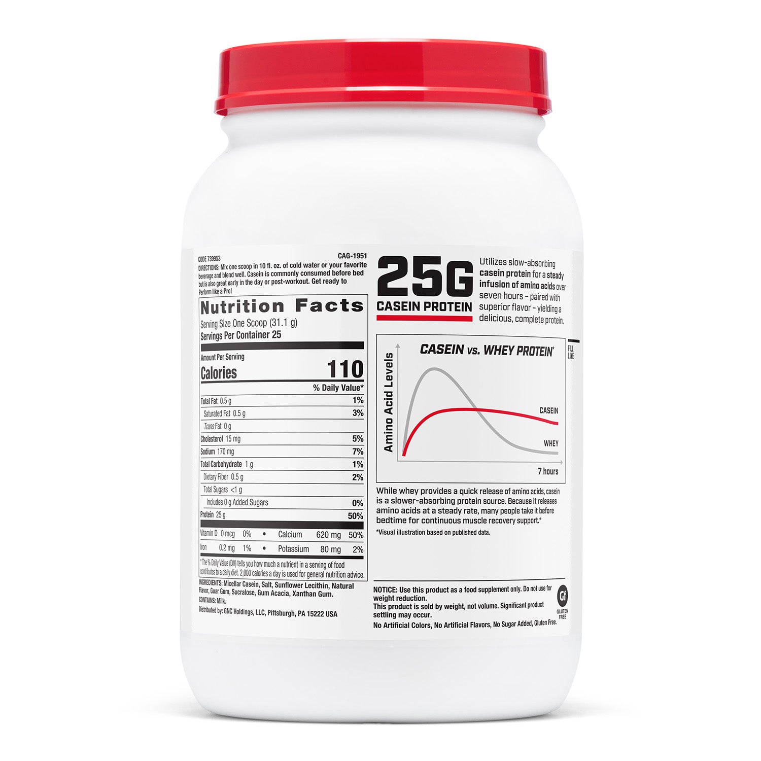 GNC Pro Performance® 100% كازين