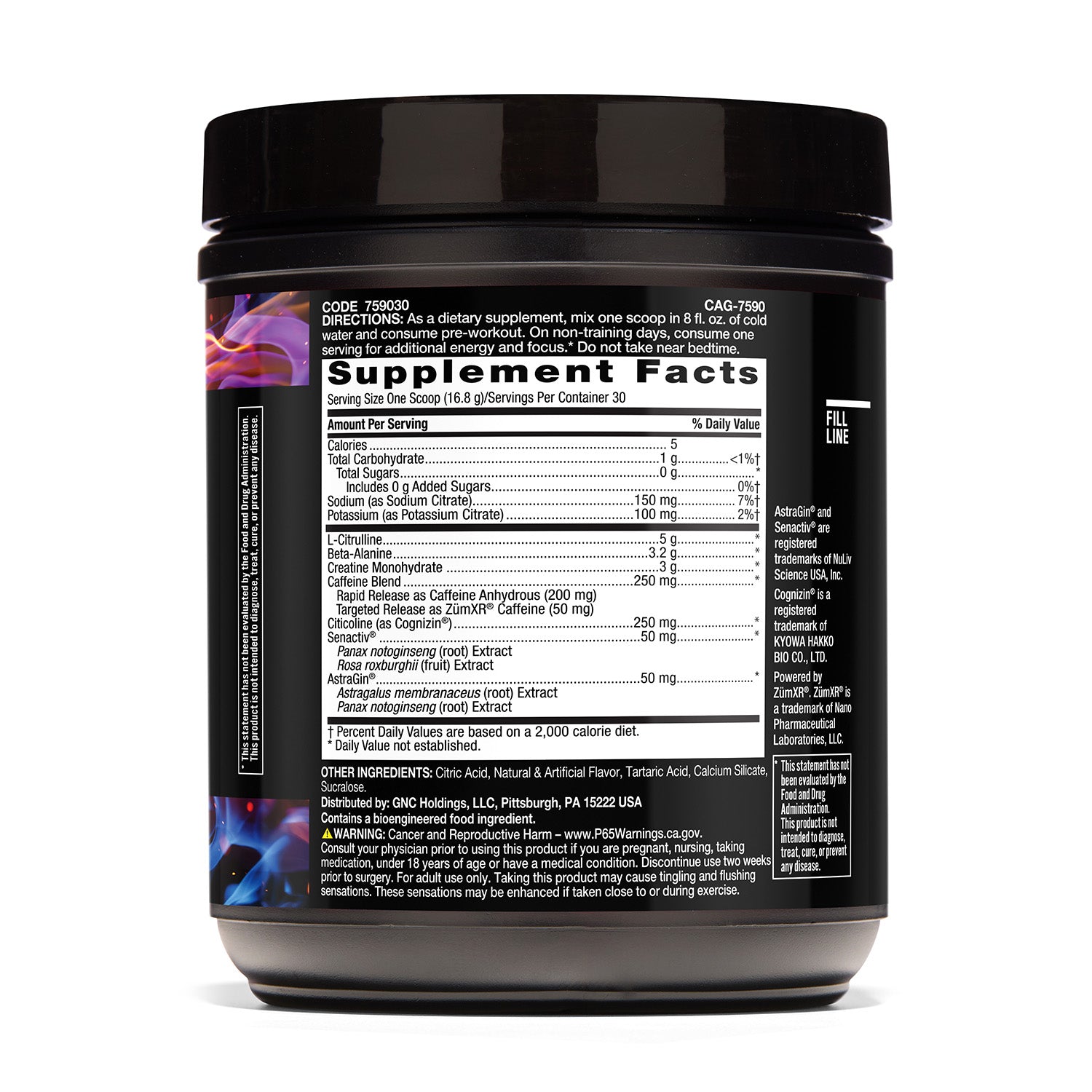 GNC Beyond Raw® LIT™ V2 Pre-Workout