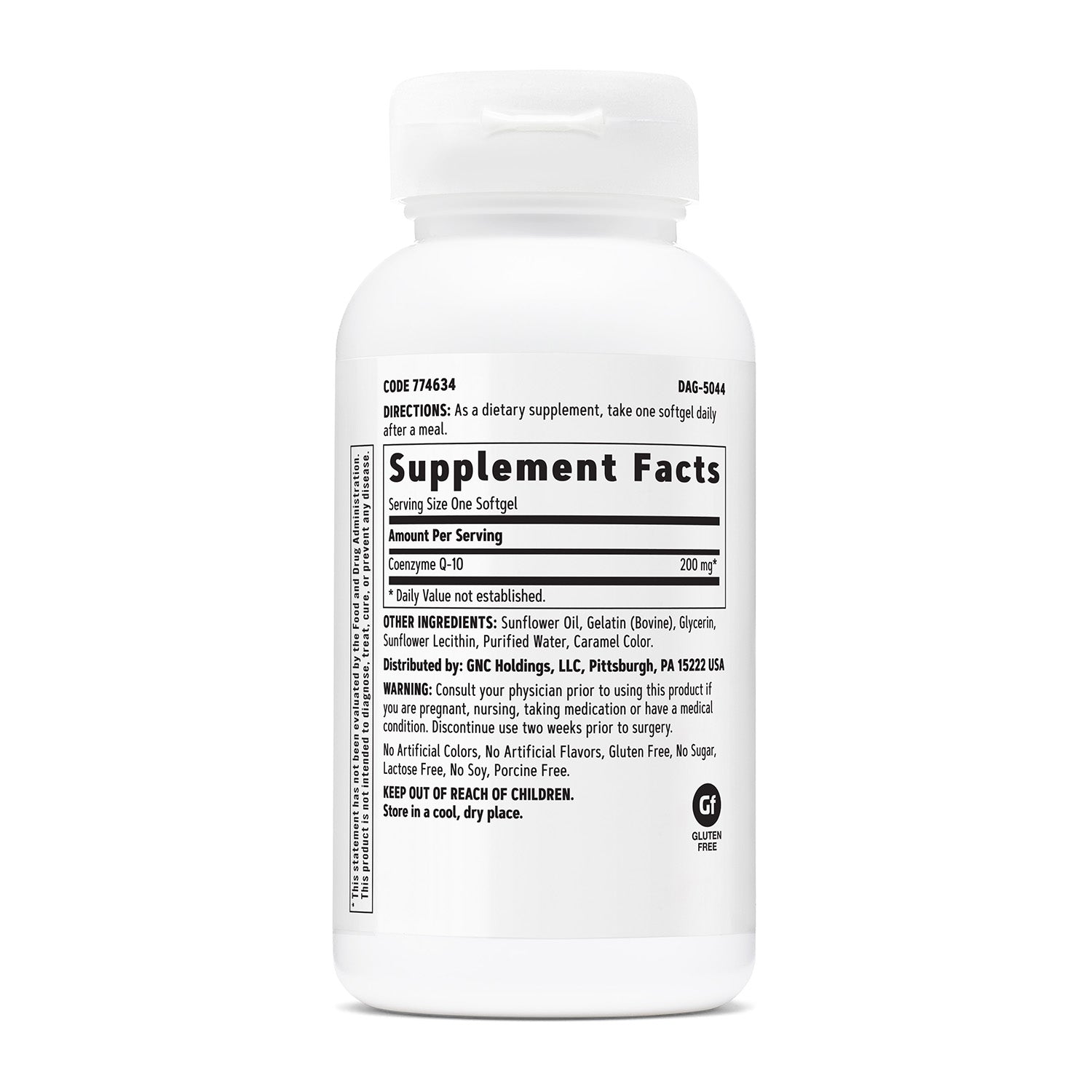 GNC CoQ-10 200 mg