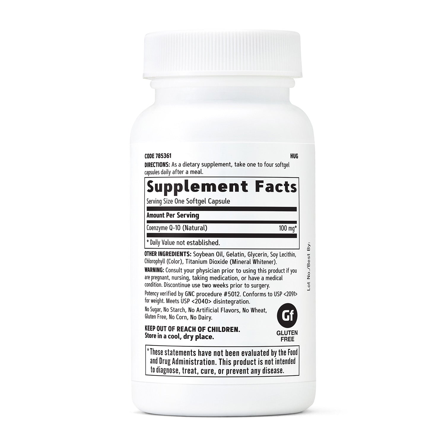 جي إن سي كو كيو-10 100 ملغ