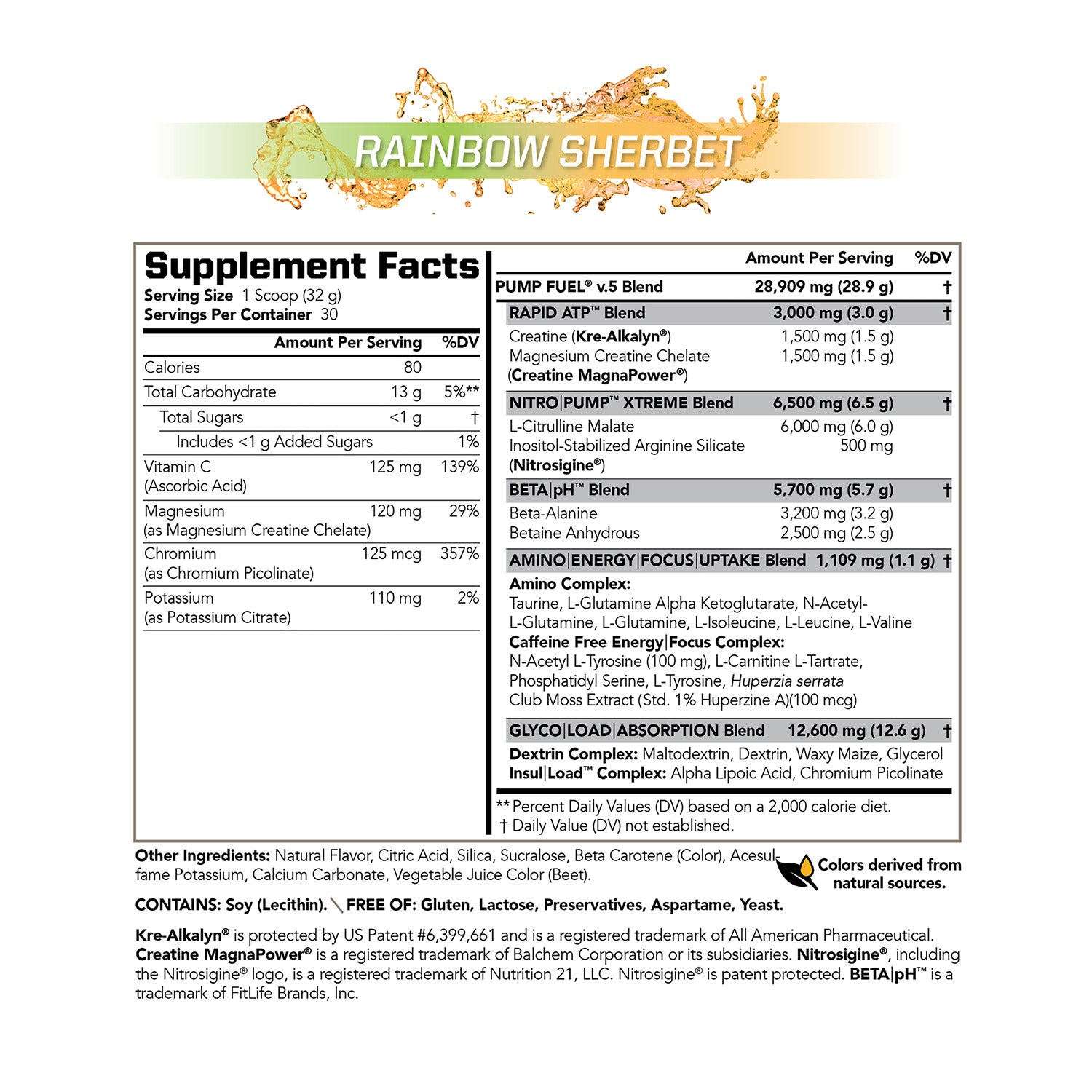 PMD® Ultra Pump Fuel® خالي من الكافيين