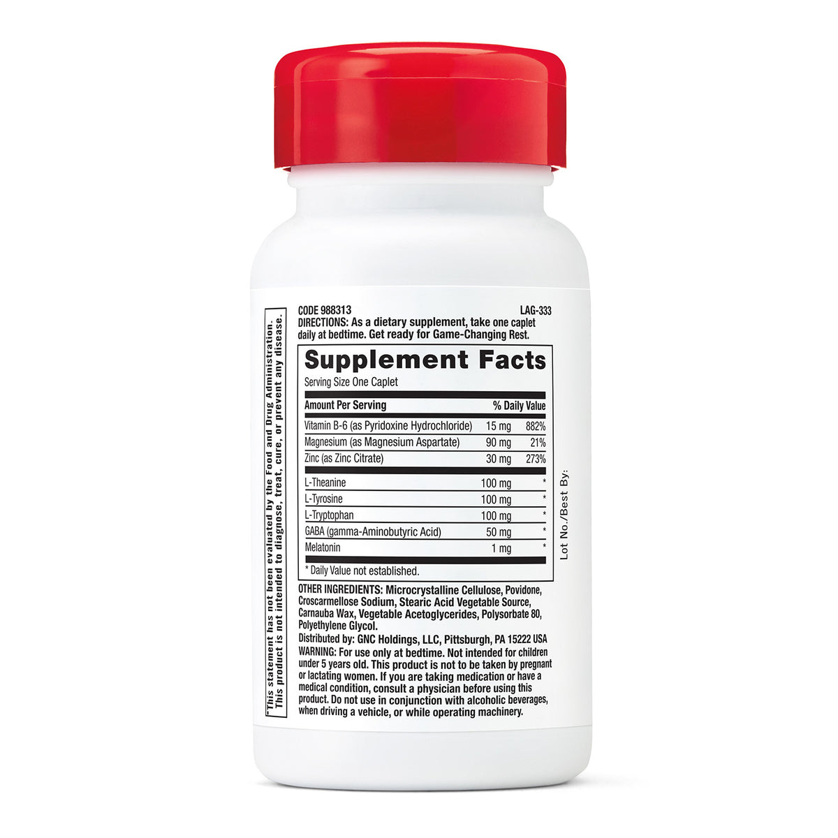 GNC Pro Performance® زنك ماغنيسيوم 351 ملغ
