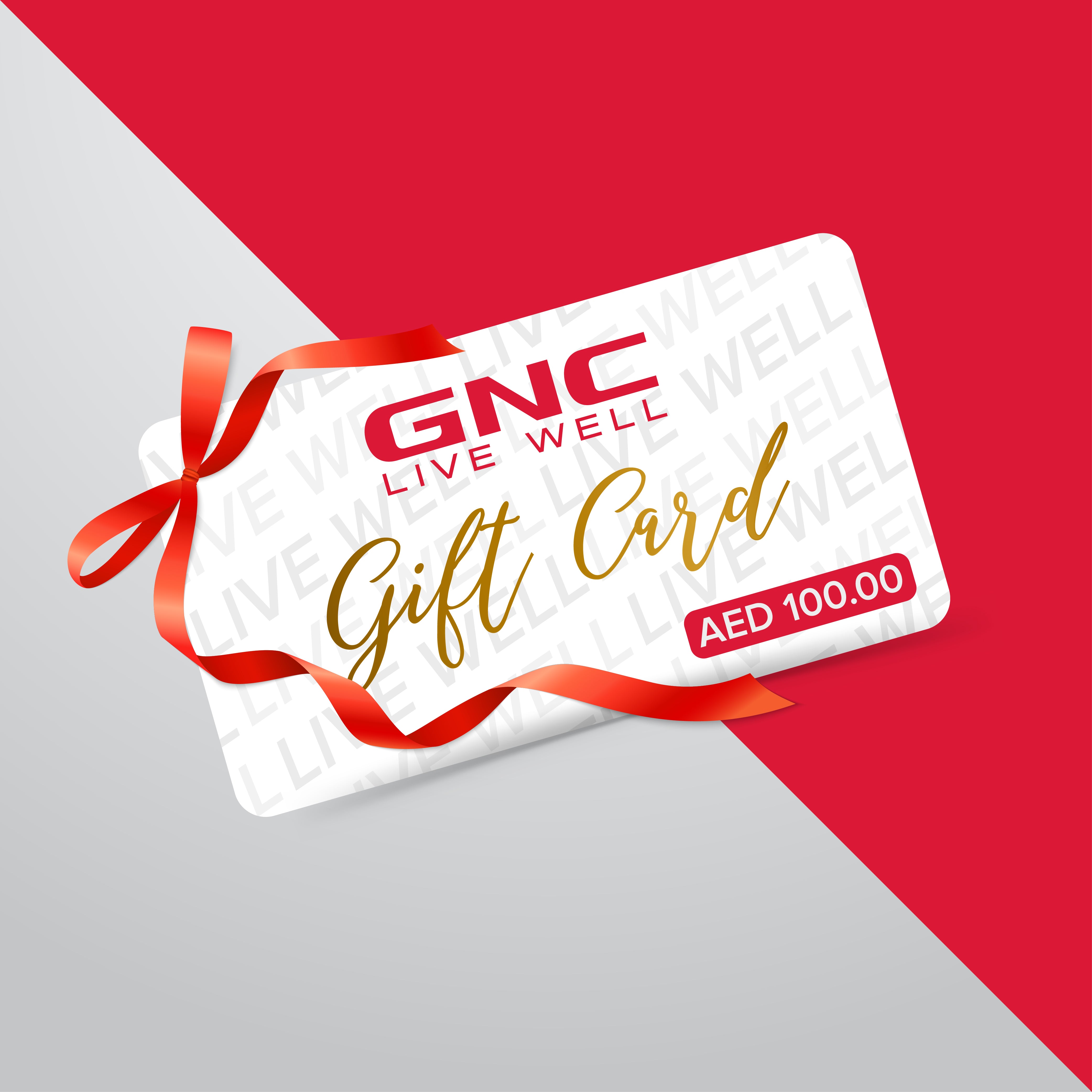 بطاقة هدايا GNC