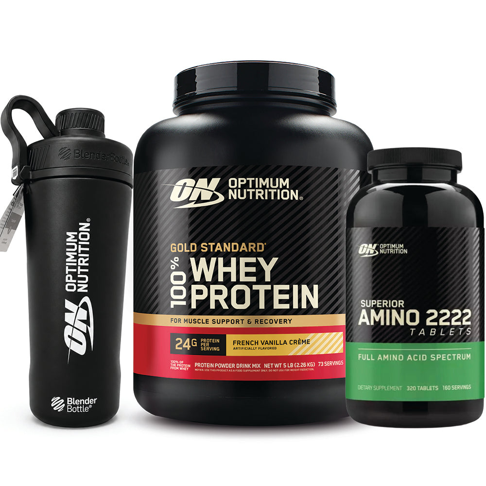 The Ultimate ON Gold Standard Whey & Amino 2222 Combo