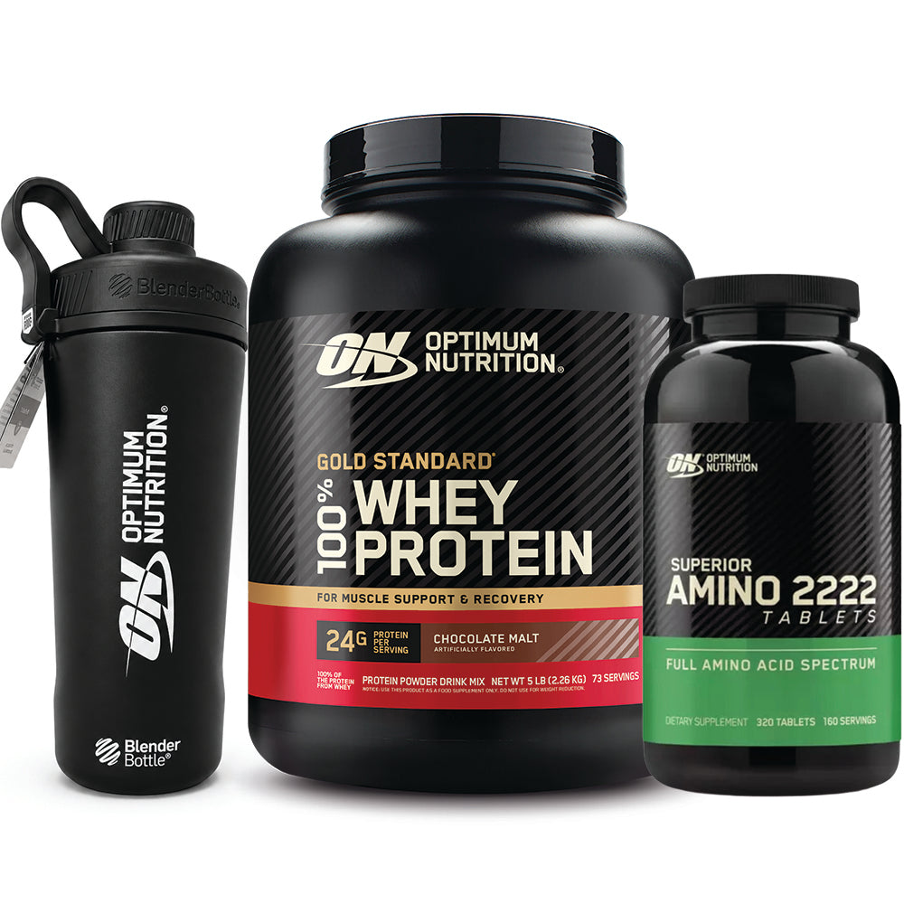 The Ultimate ON Gold Standard Whey & Amino 2222 Combo