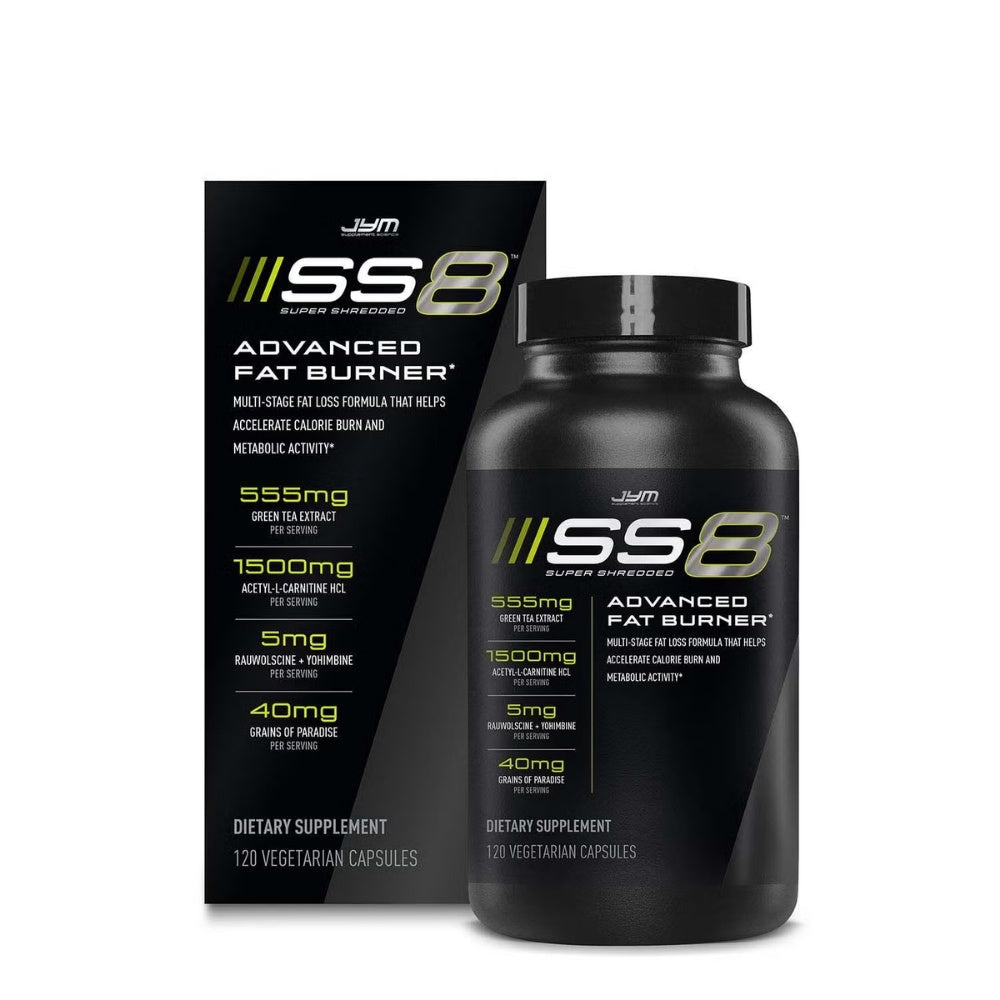 JYM® SS8™ Super Shredded 8 Advanced Fat Burner
