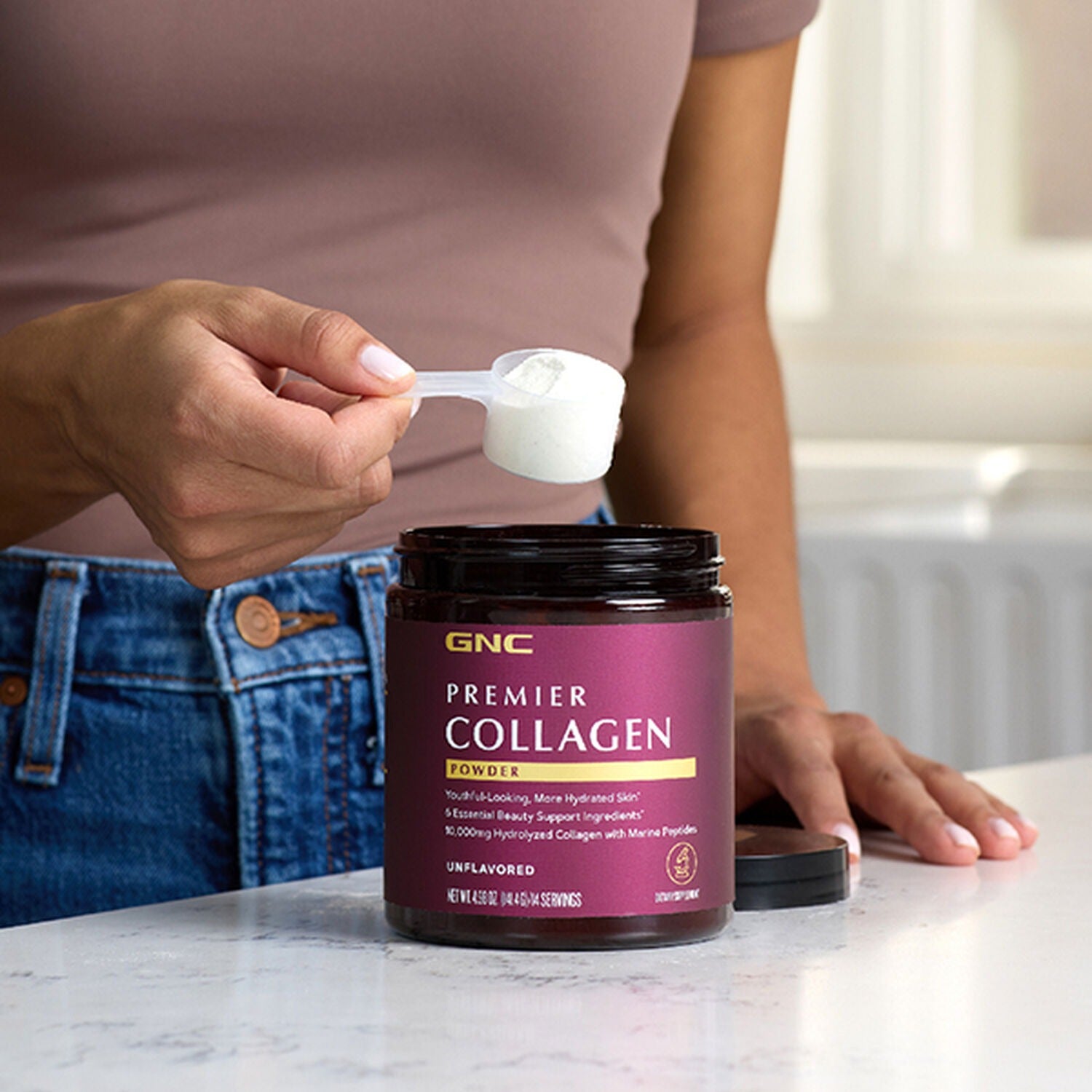 مسحوق الكولاجين من جي إن سي بريميير