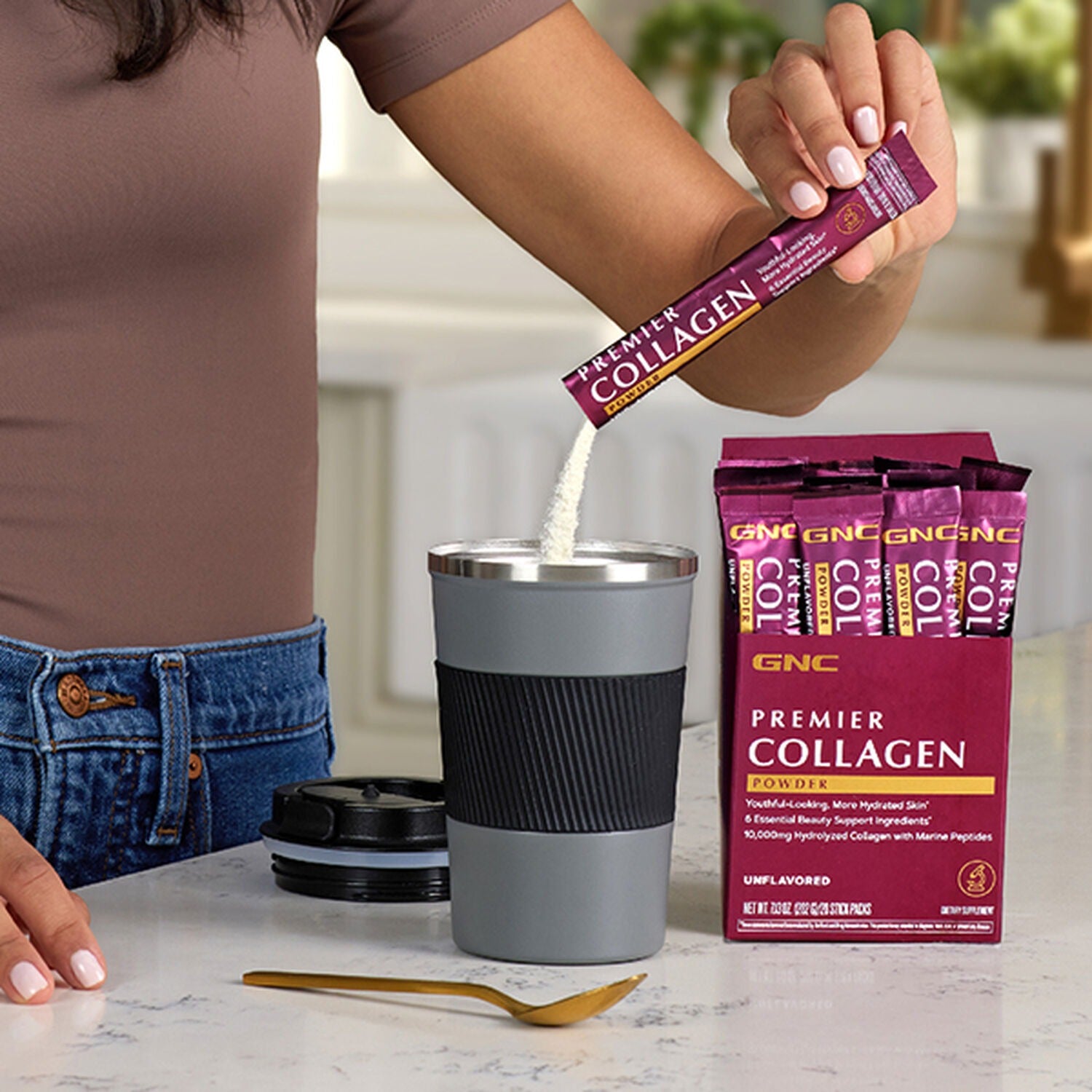 مسحوق الكولاجين من جي إن سي بريميير