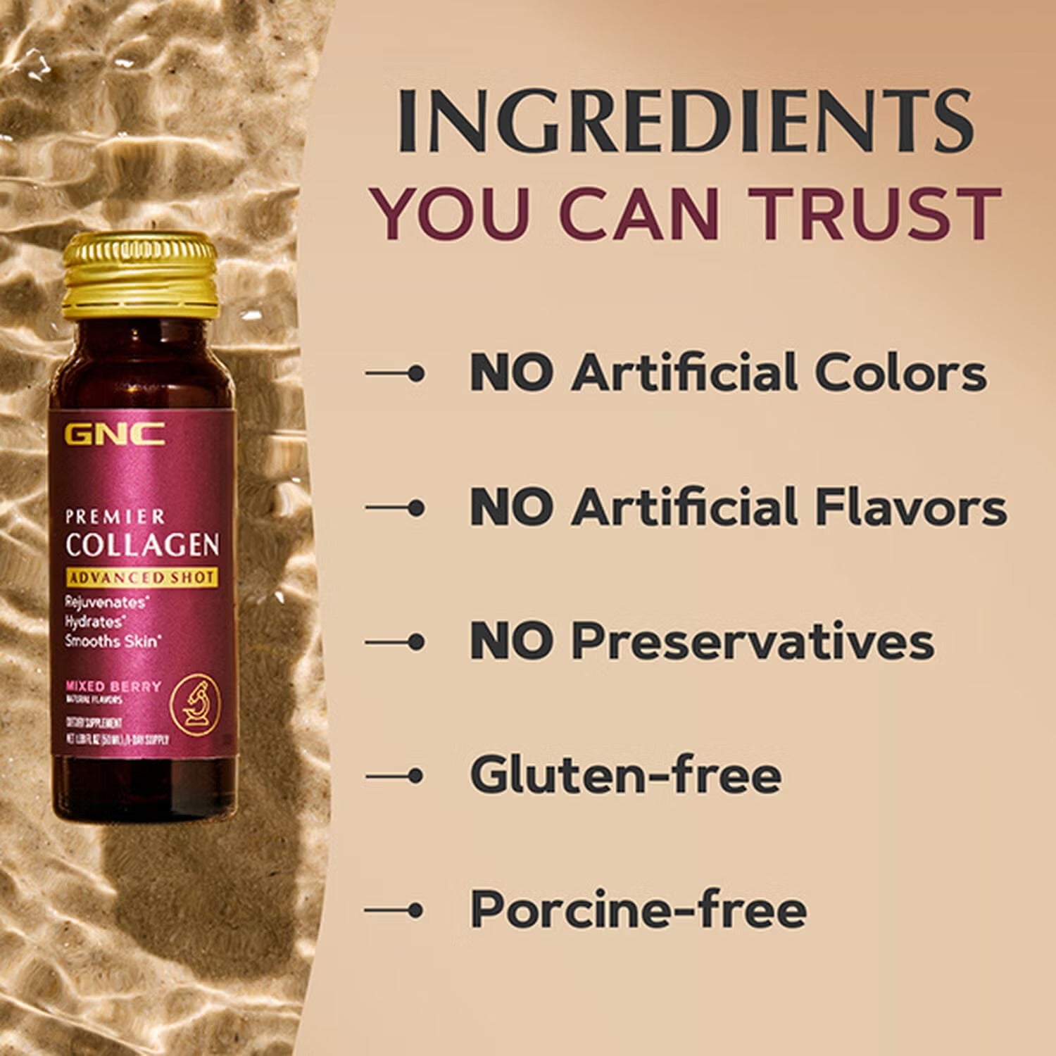 GNC Premier Collagen Advanced Shot 50 mL
