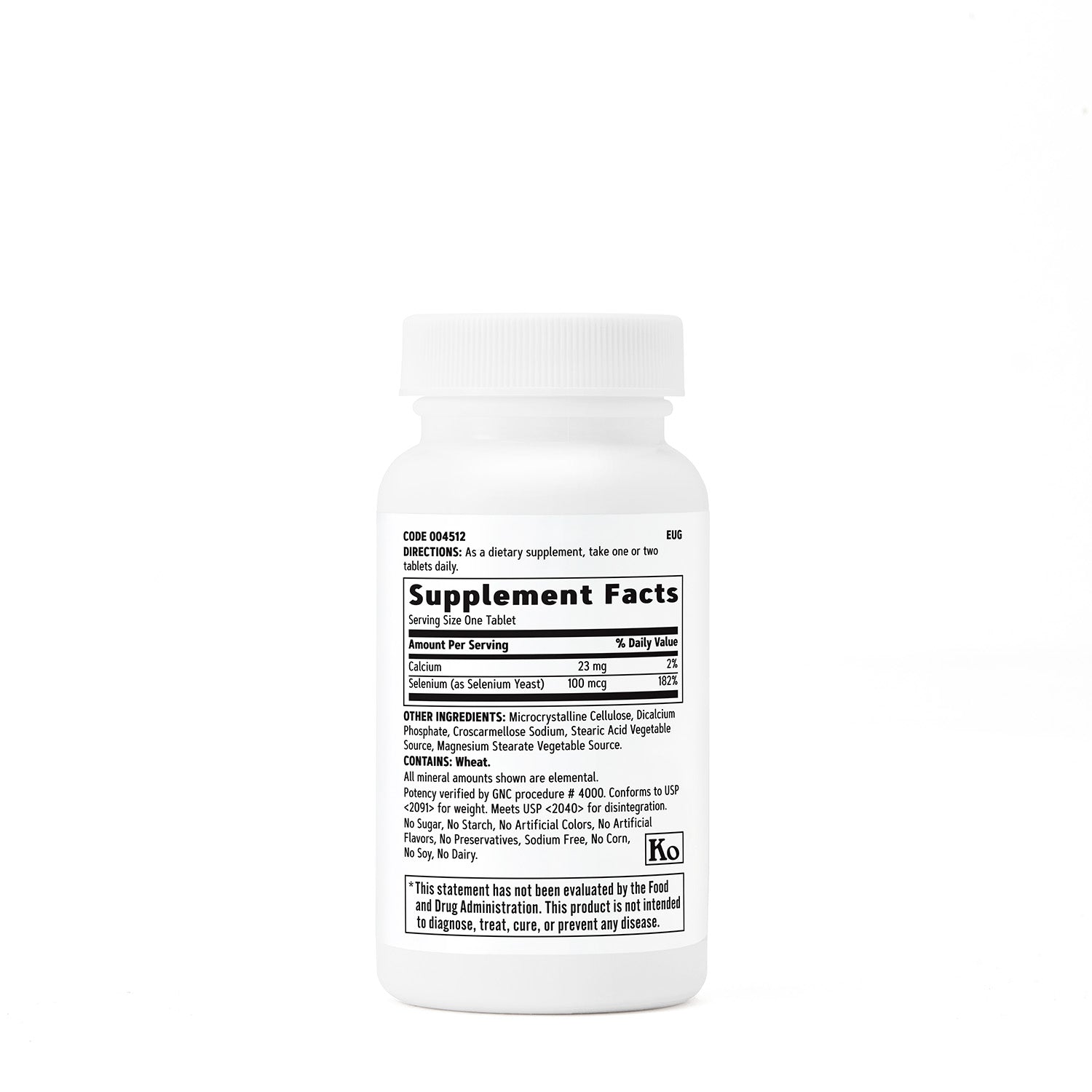 GNC Selenium 100 mcg