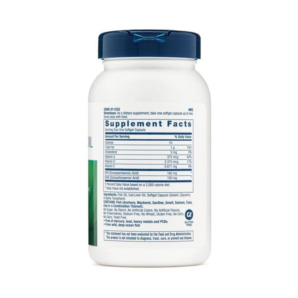 GNC Cod Liver Oil 260 mg