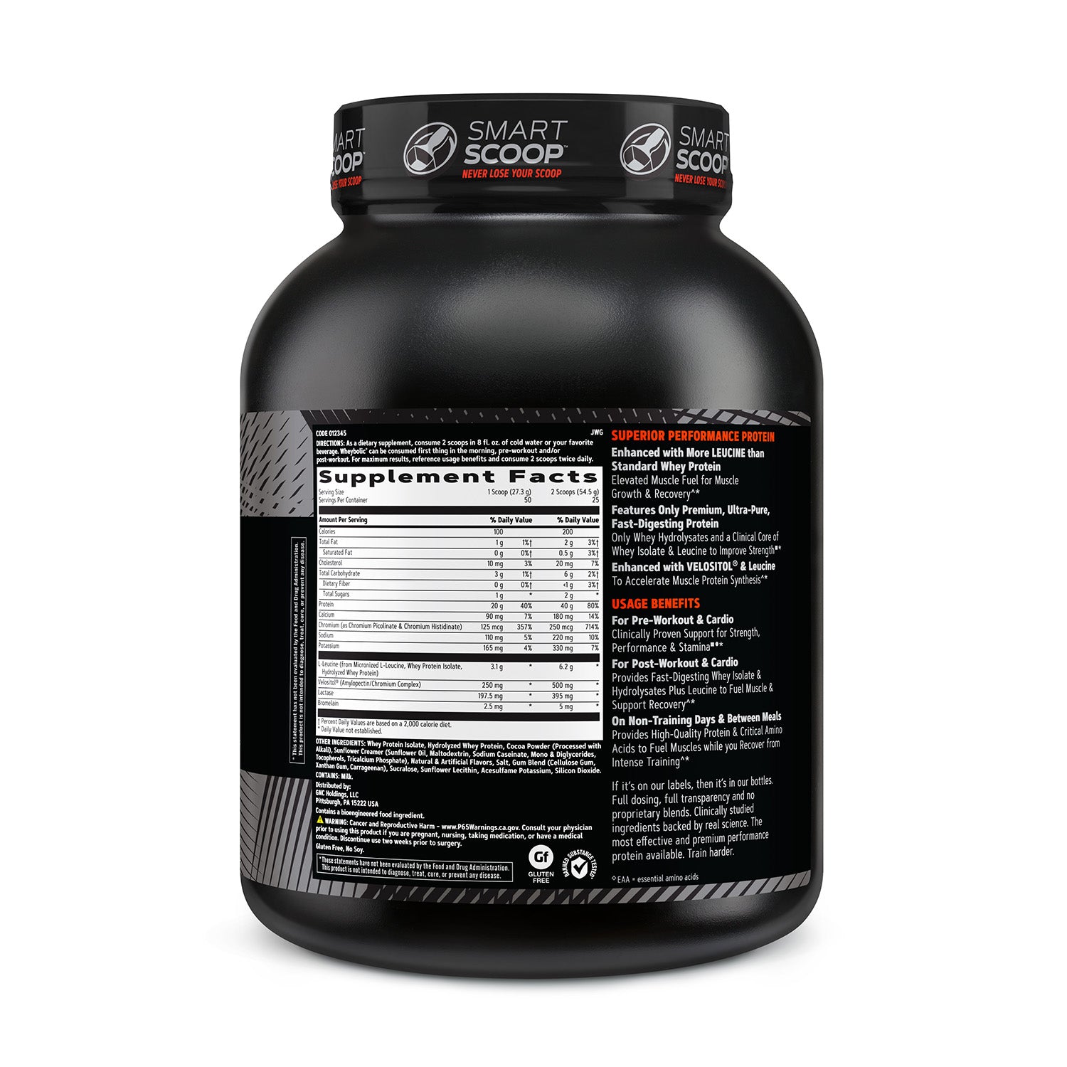 GNC AMP® Wheybolic®