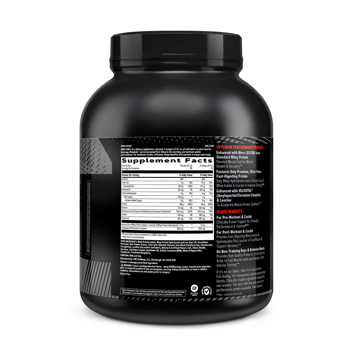 GNC AMP® Wheybolic®