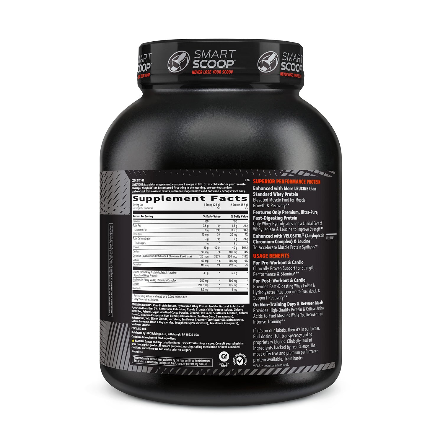 GNC AMP® Wheybolic®