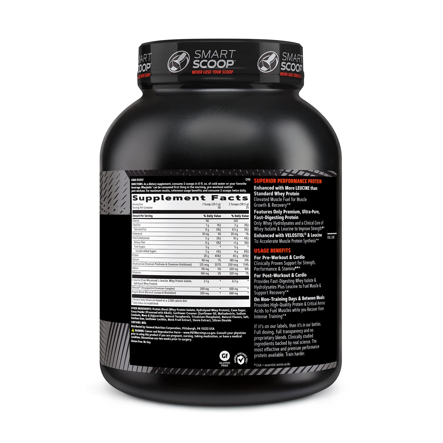 GNC AMP® Wheybolic®