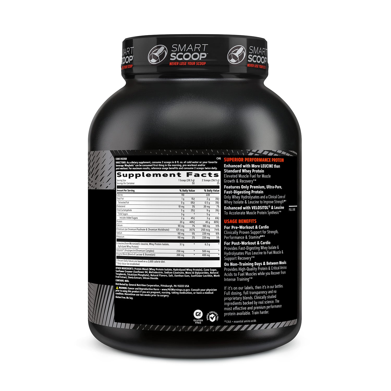 GNC AMP® Wheybolic®