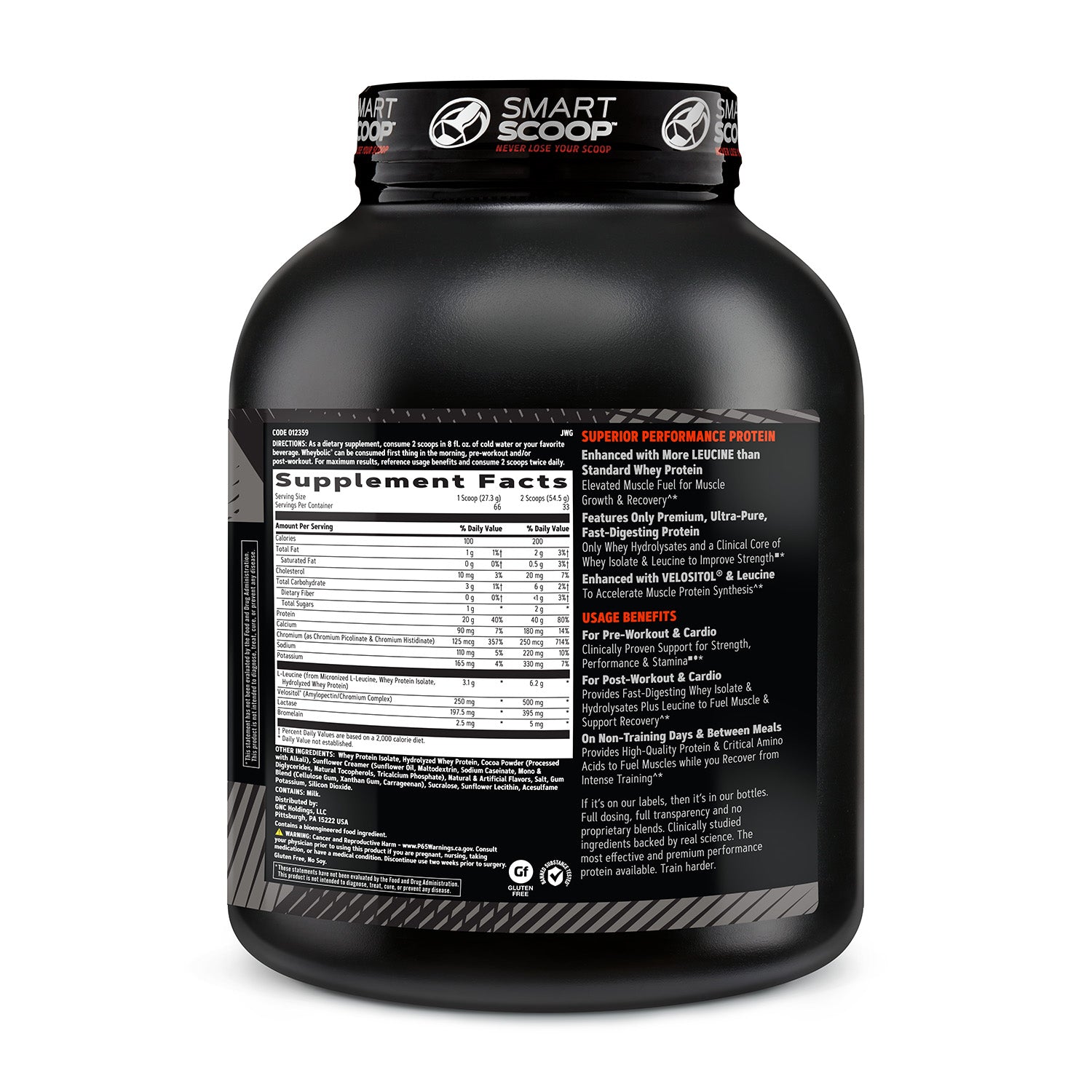 GNC AMP® Wheybolic®