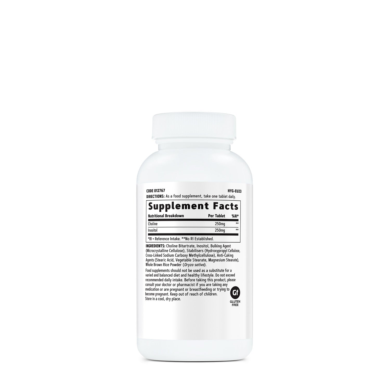 GNC Choline Inositol 250 mg