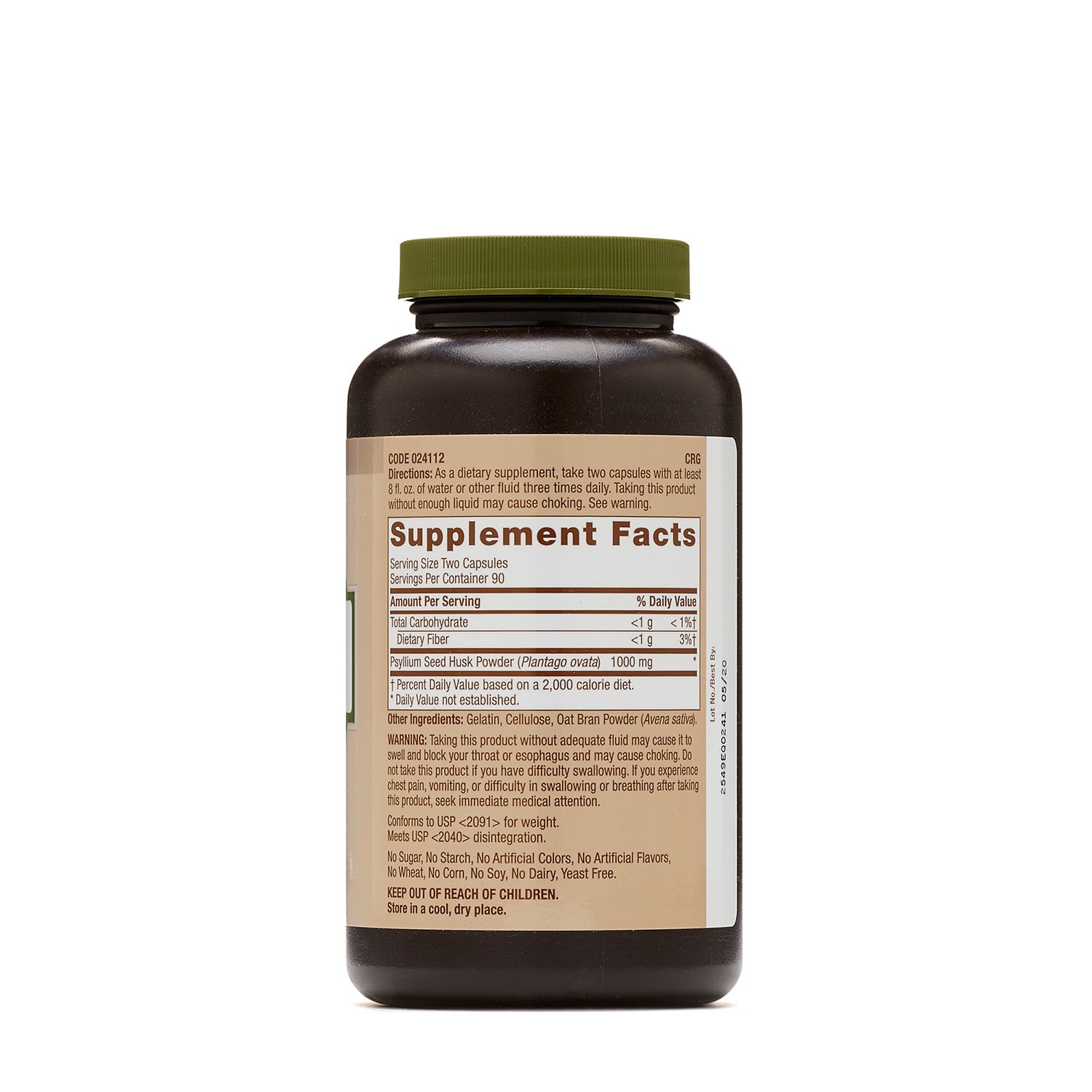 GNC Natural Brand™ Psyllium Seed Husk 500 mg