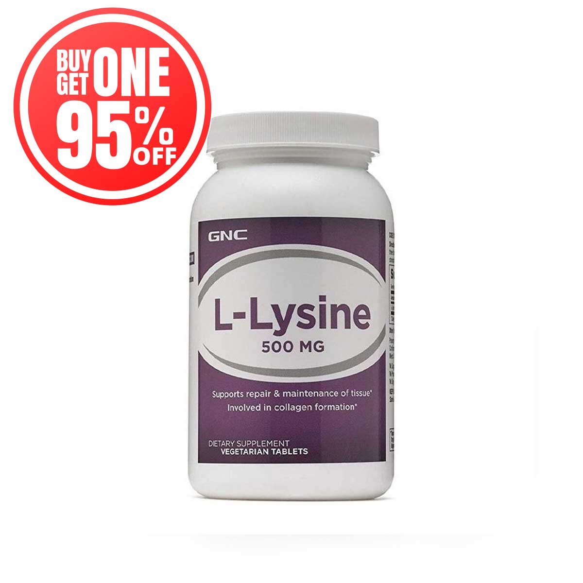 GNC L-Lysine 500 mg