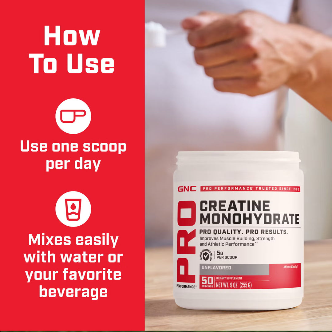 GNC Pro Performance® Creatine Monohydrate