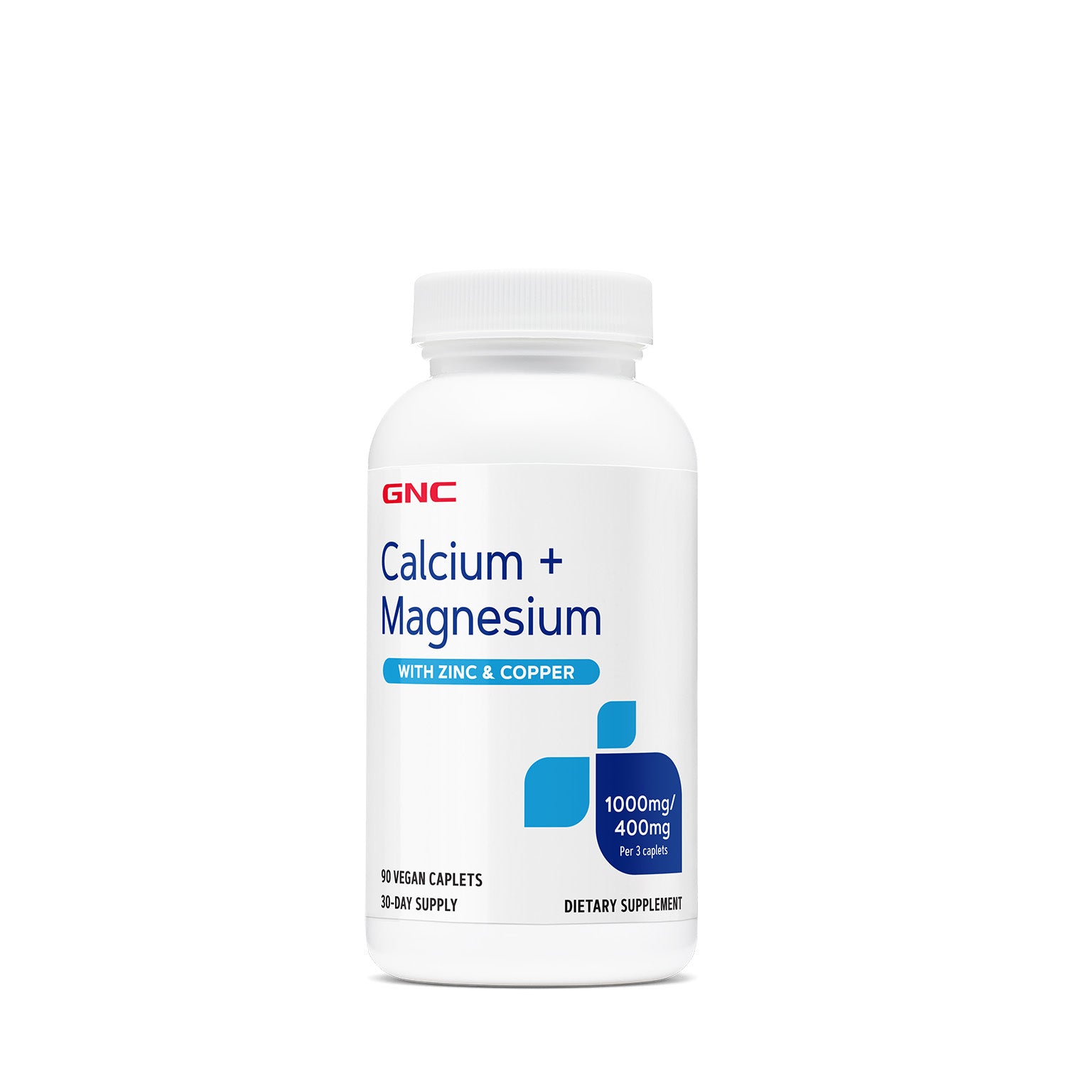 GNC Calcium + Magnesium 1000 mg / 400 mg with Zinc & Copper