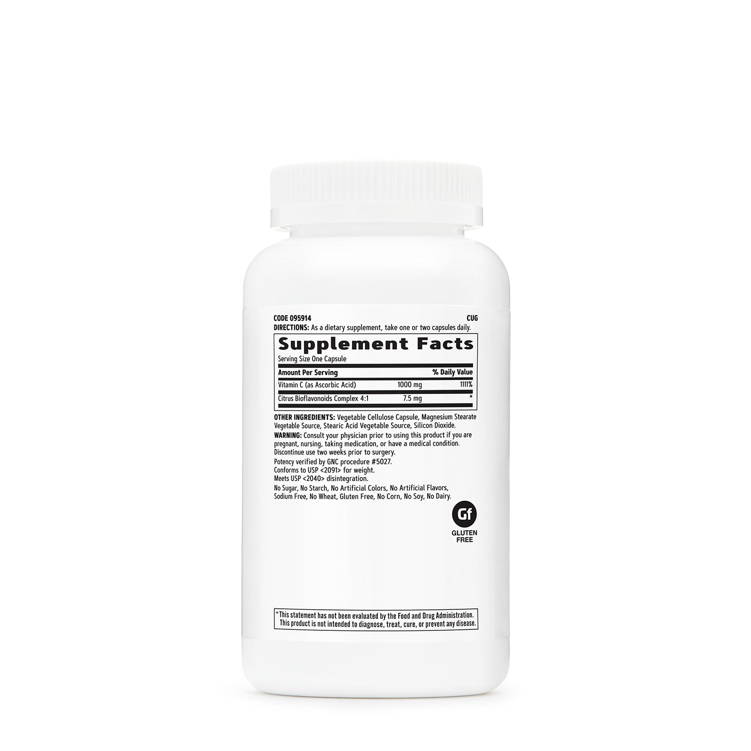 GNC Vitamin C 1000 mg with Citrus Bioflavonoids