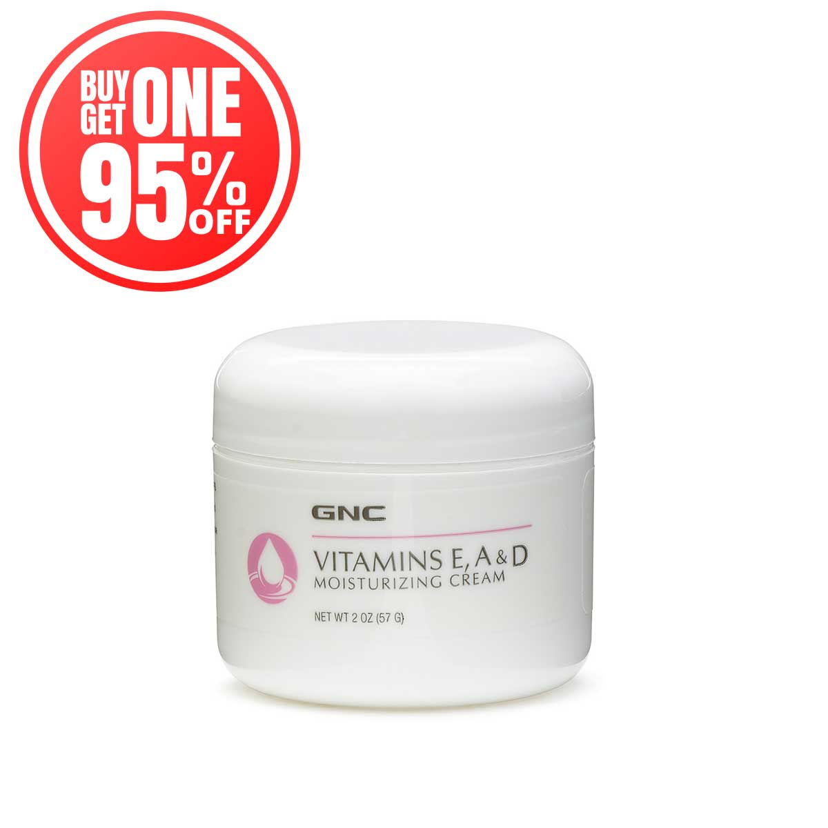 GNC Vitamins E, A & D Moisturizing Cream