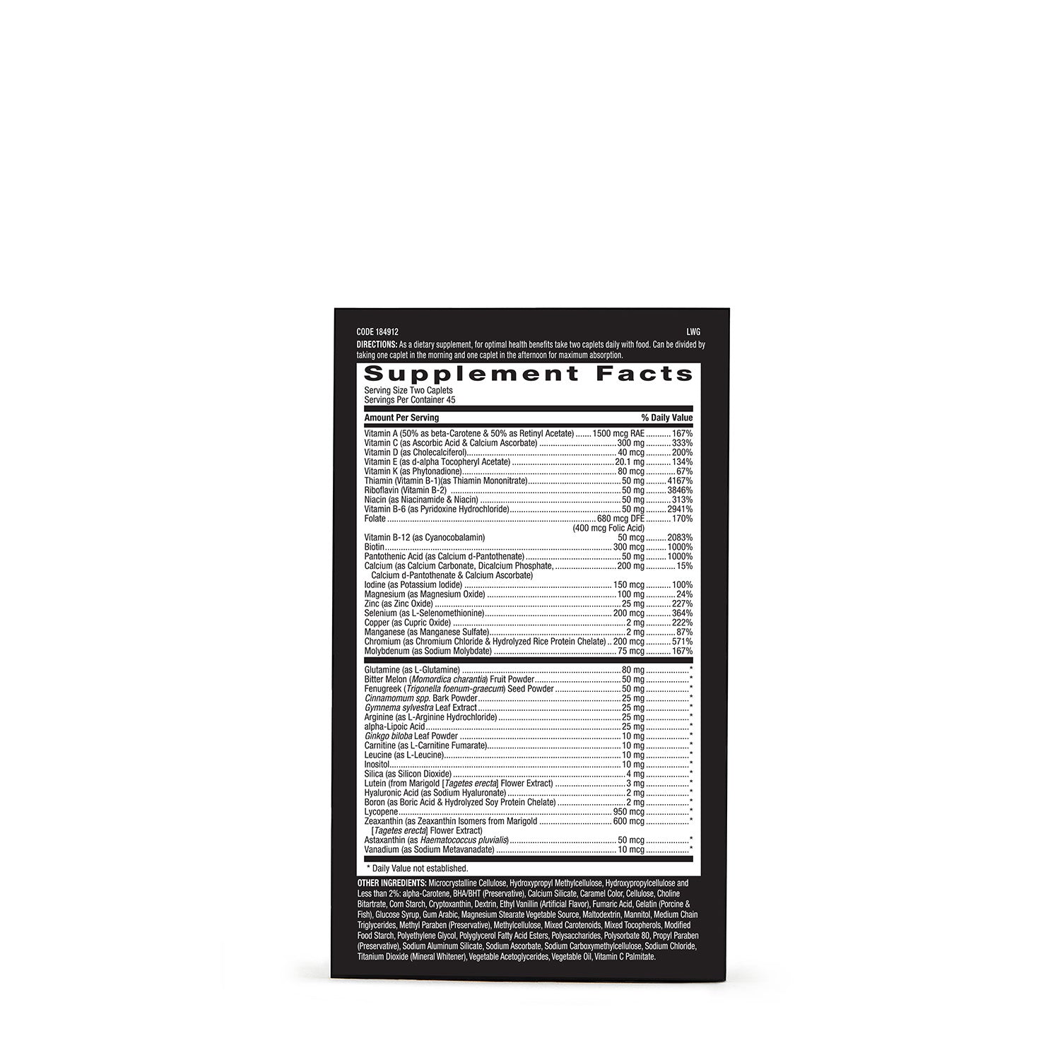 GNC Mega Men® Diabetic Support