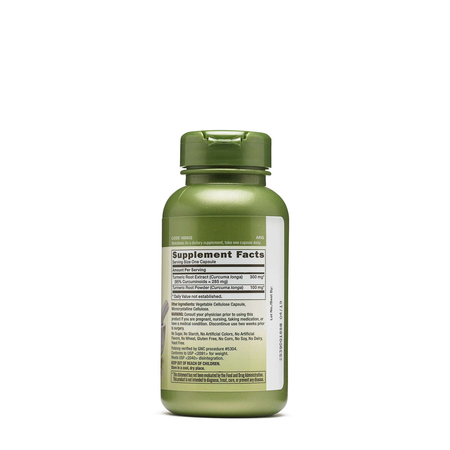 GNC Herbal Plus® Turmeric Complex