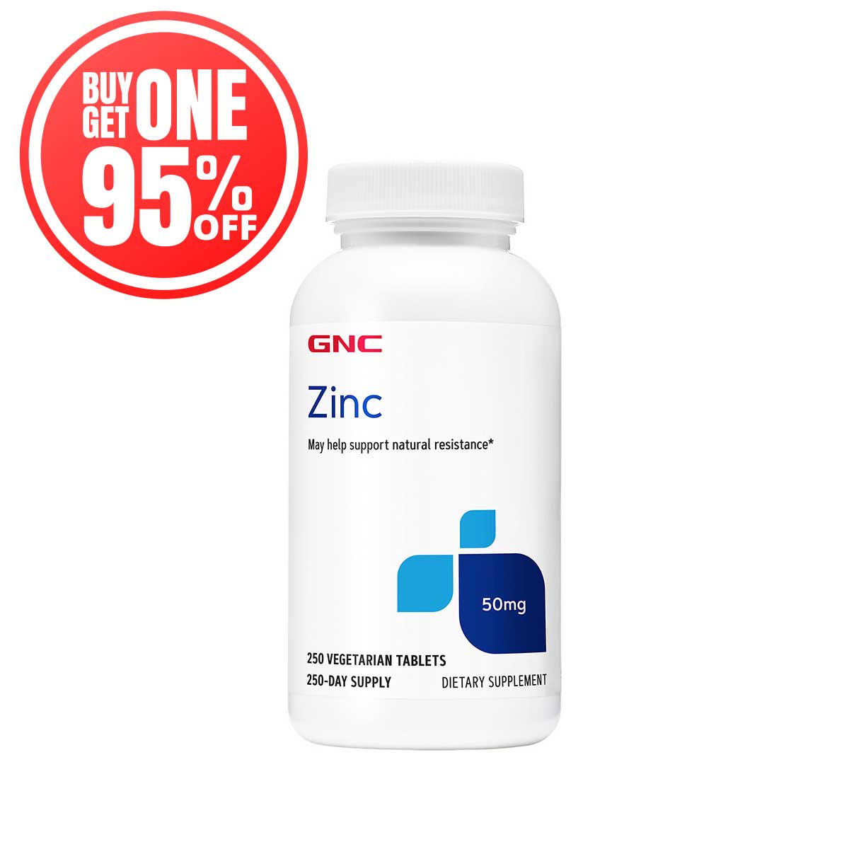 GNC Zinc 50 mg
