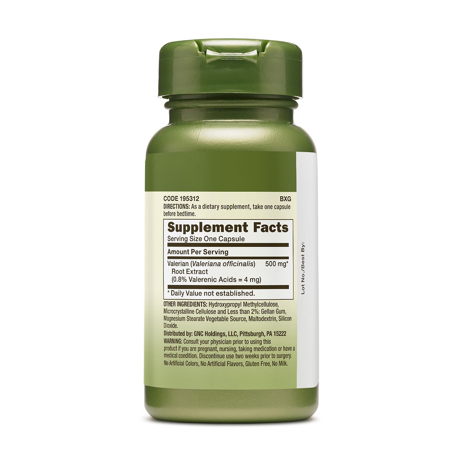 GNC Herbal Plus® Valerian Root Extract 500 mg