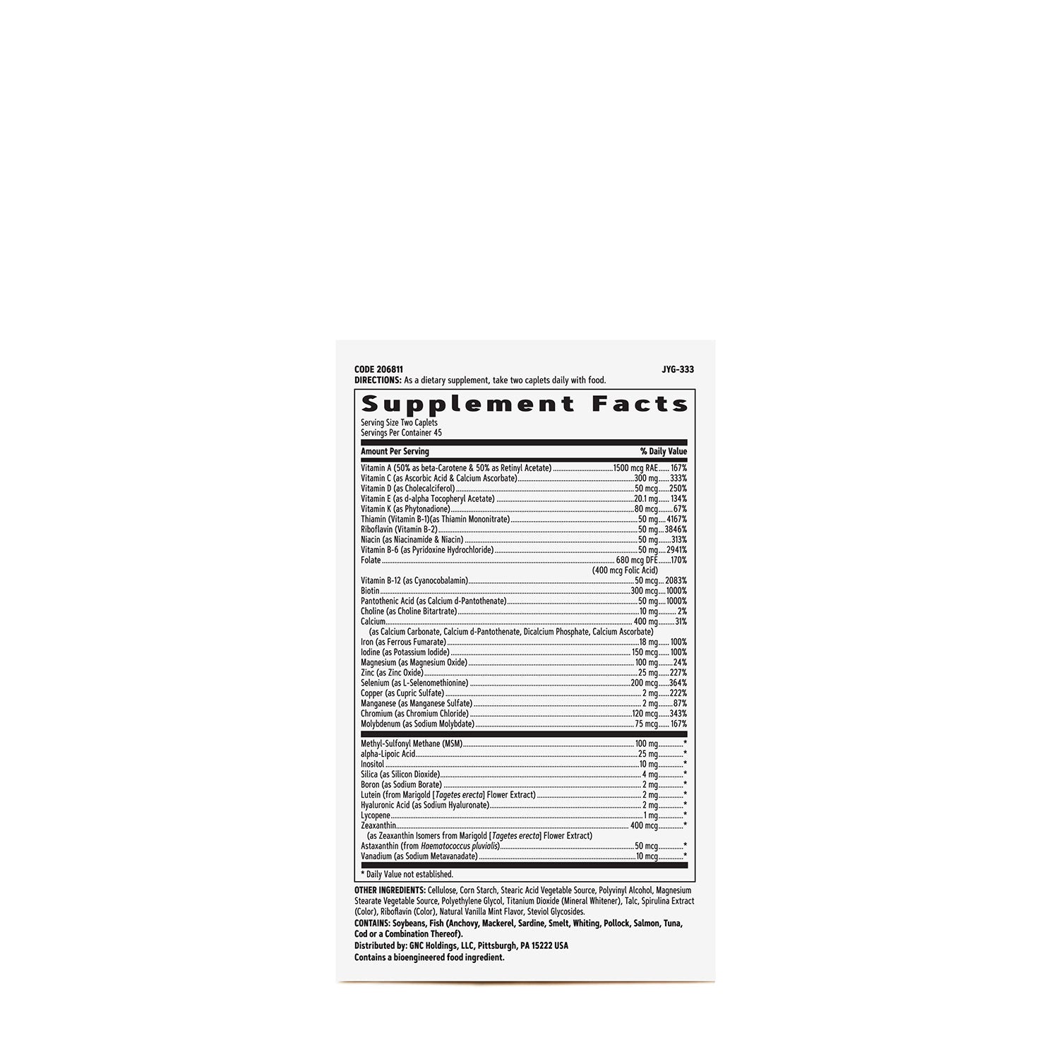 GNC Women's Multivitamin Active