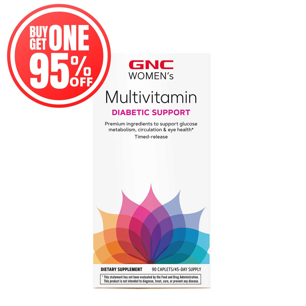 GNC Women's Multivitamin Diabetic Support