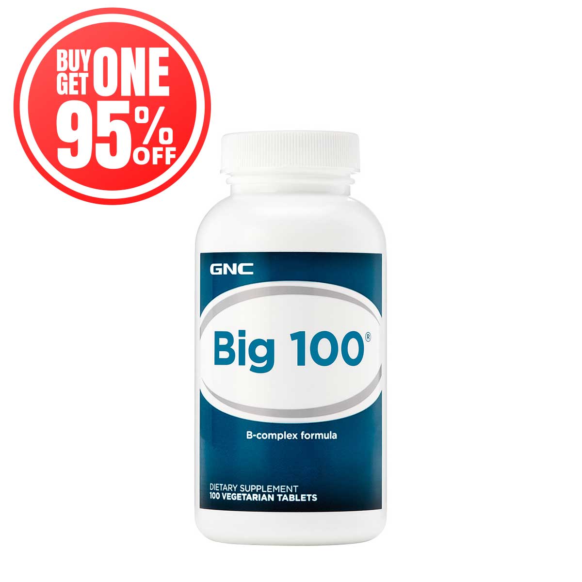 GNC BIG 100 B-Complex Formula