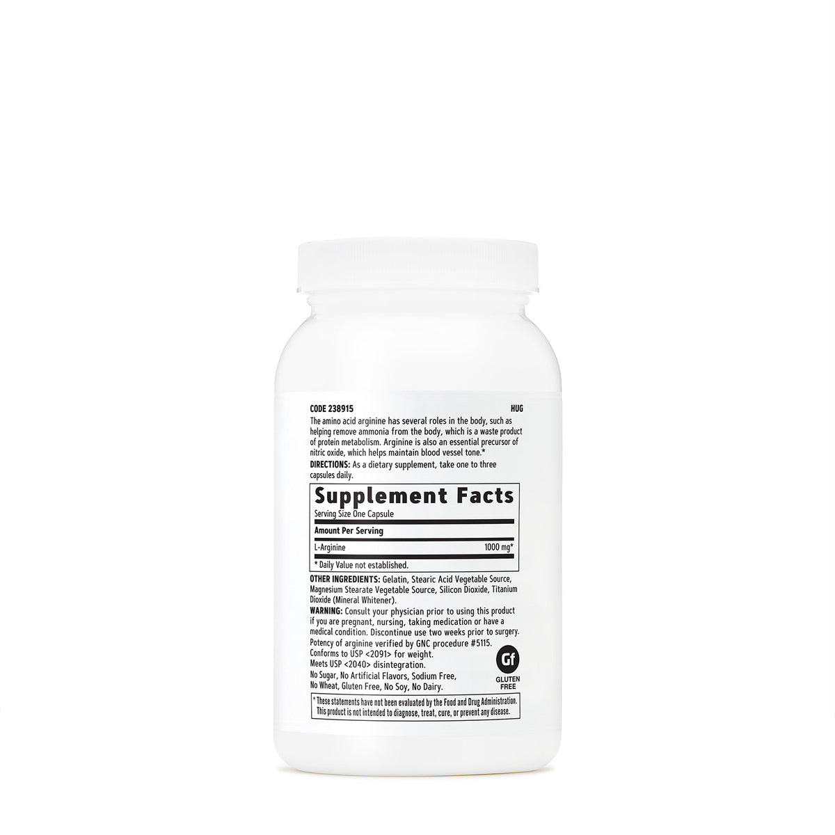 GNC L-Arginine 1000 mg