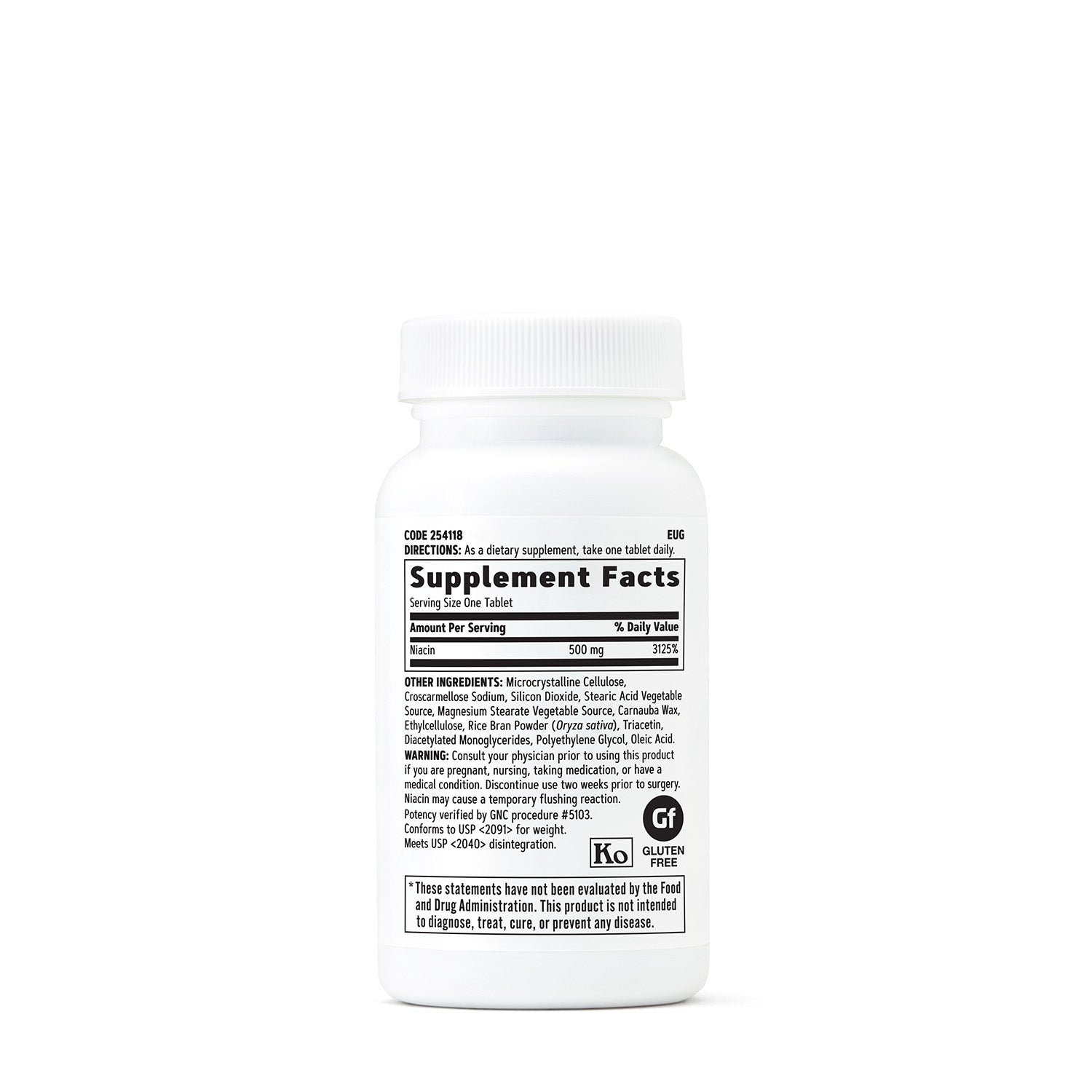 GNC Niacin 500 mg