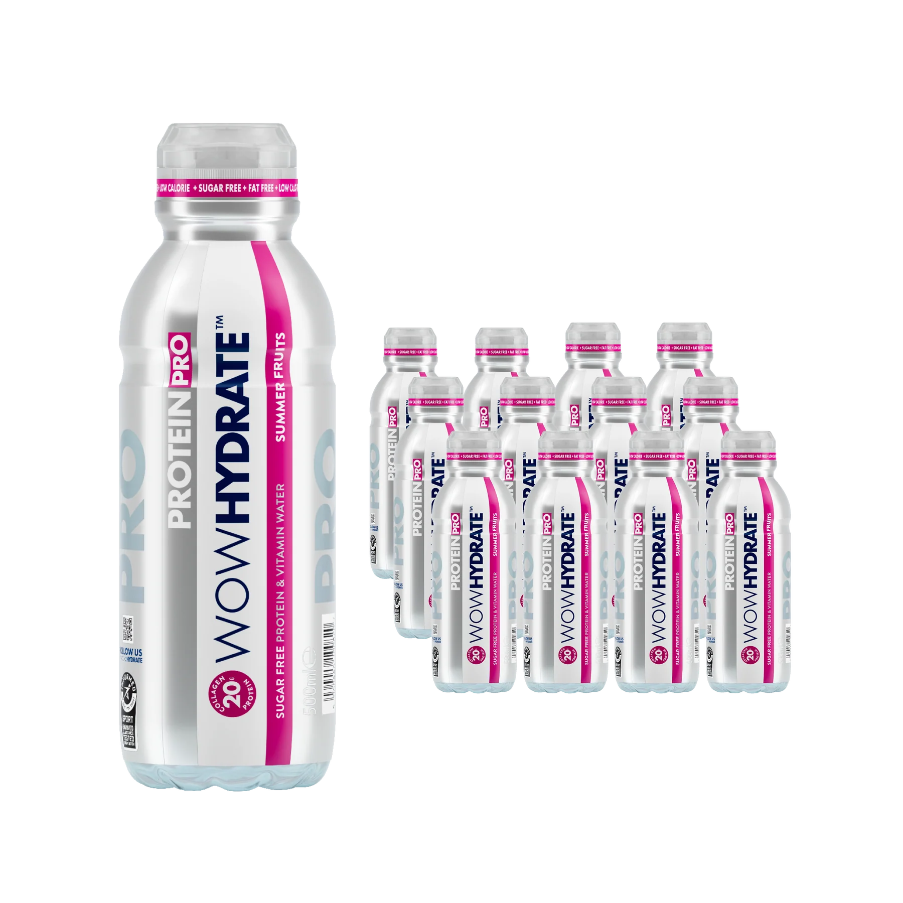 WOW Hydrate™ Protein Water Pro 20g