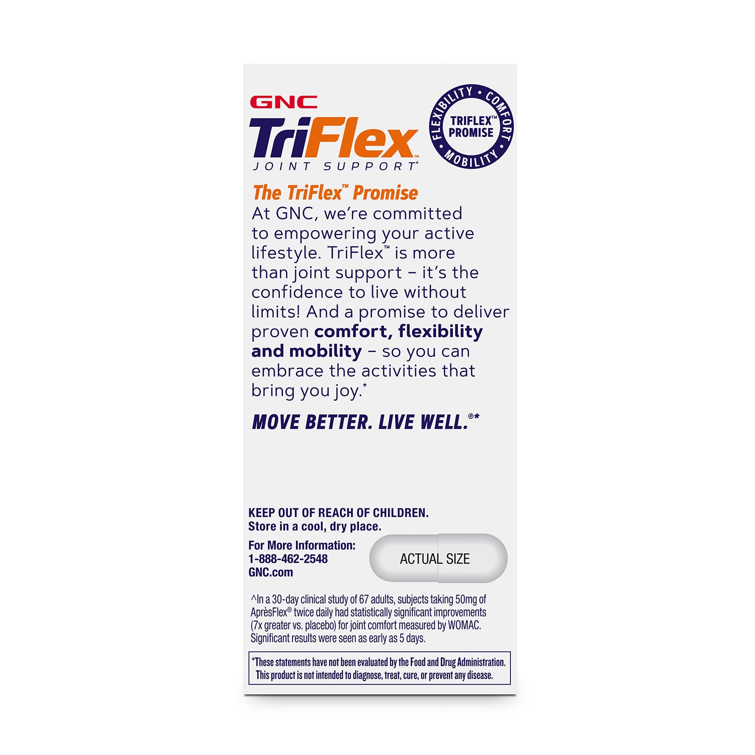 GNC TriFlex™ Joint Support Turmeric Formula