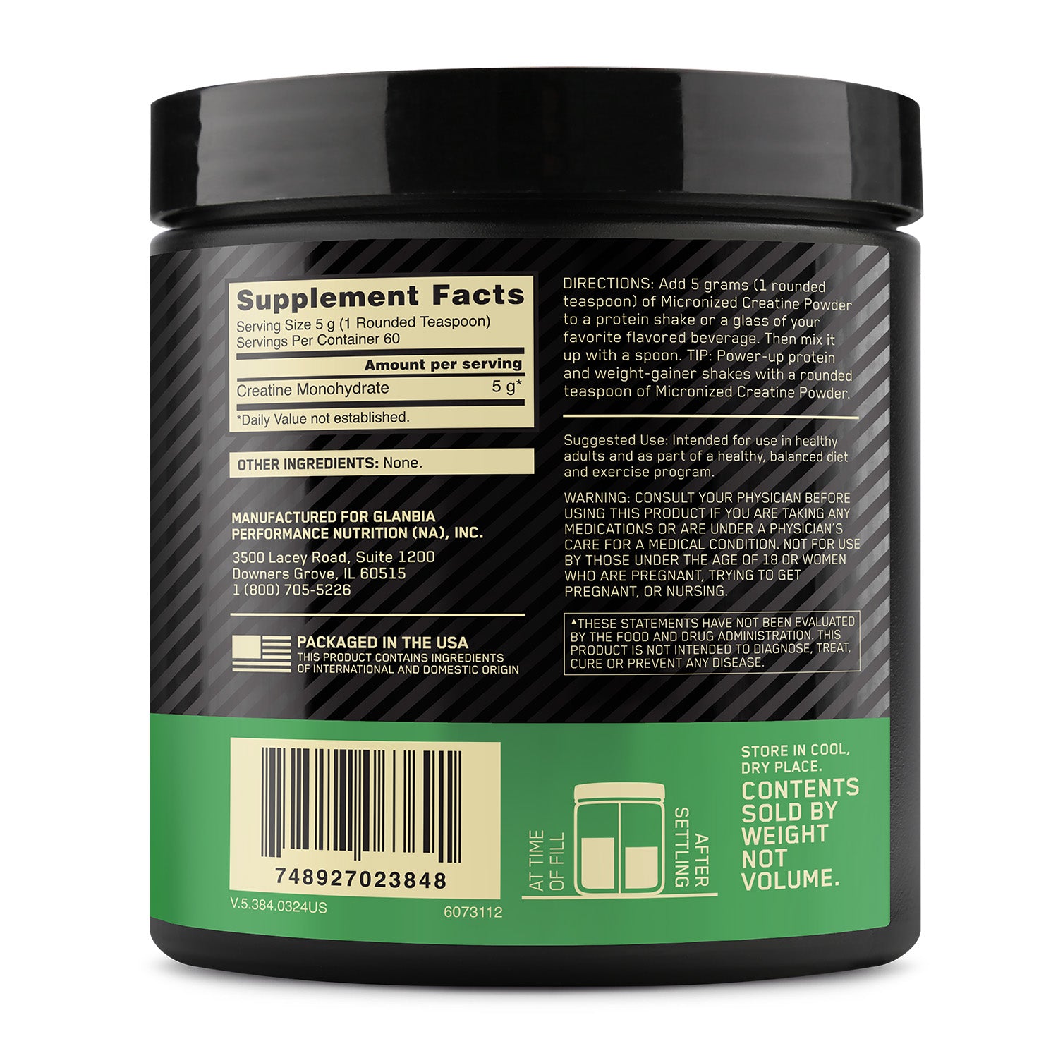 Optimum Nutrition® Micronized Creatine Powder