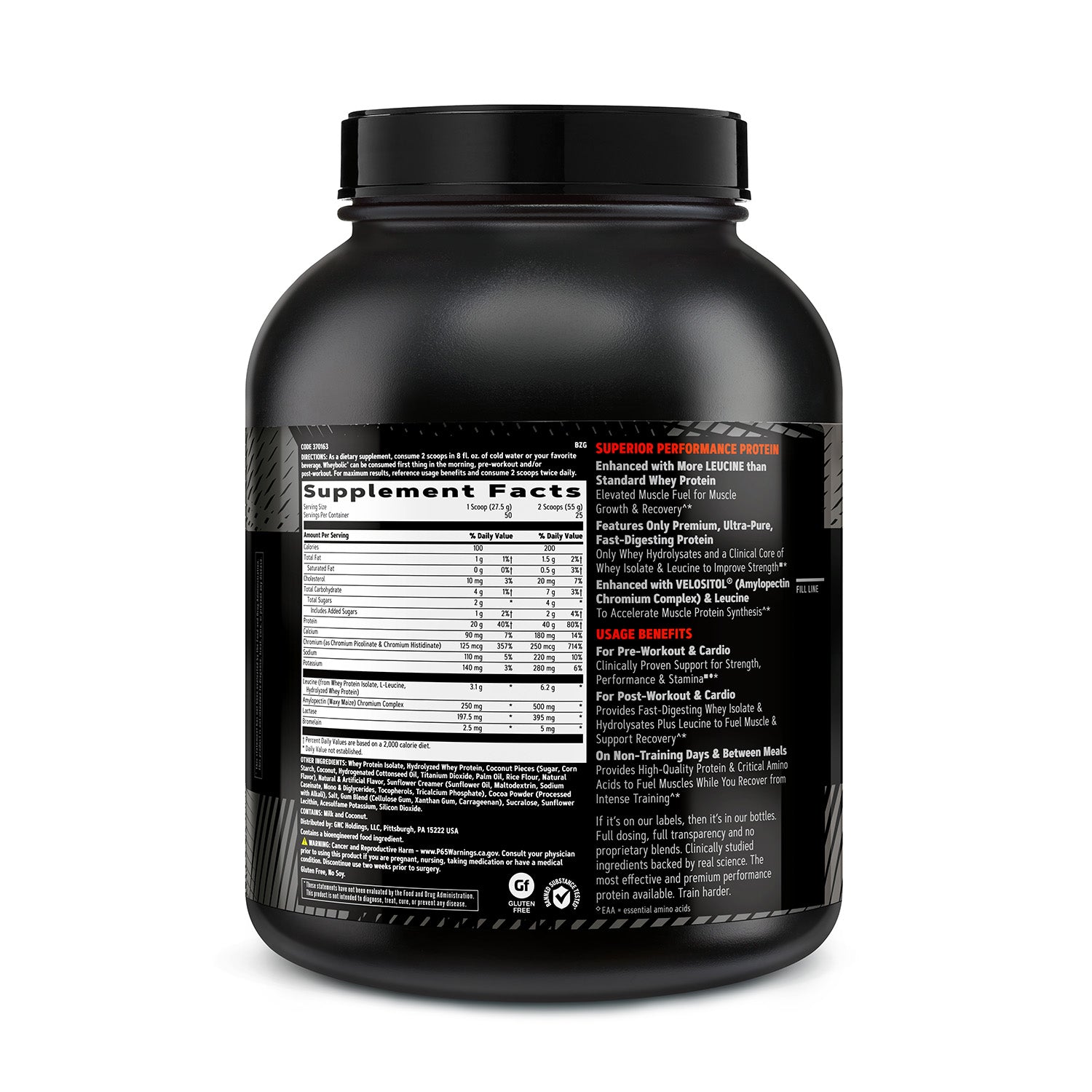 GNC AMP® Wheybolic®