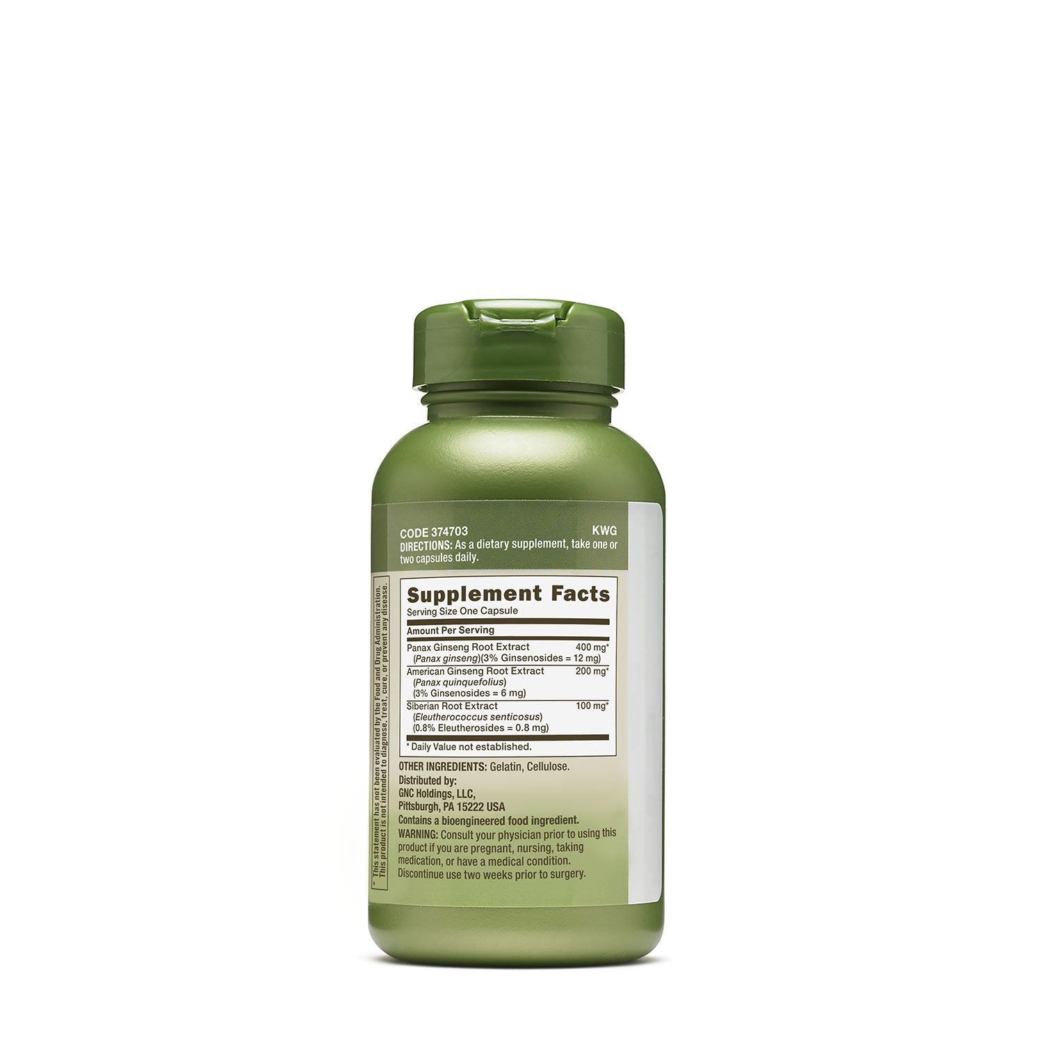 GNC Herbal Plus® Triple Ginseng