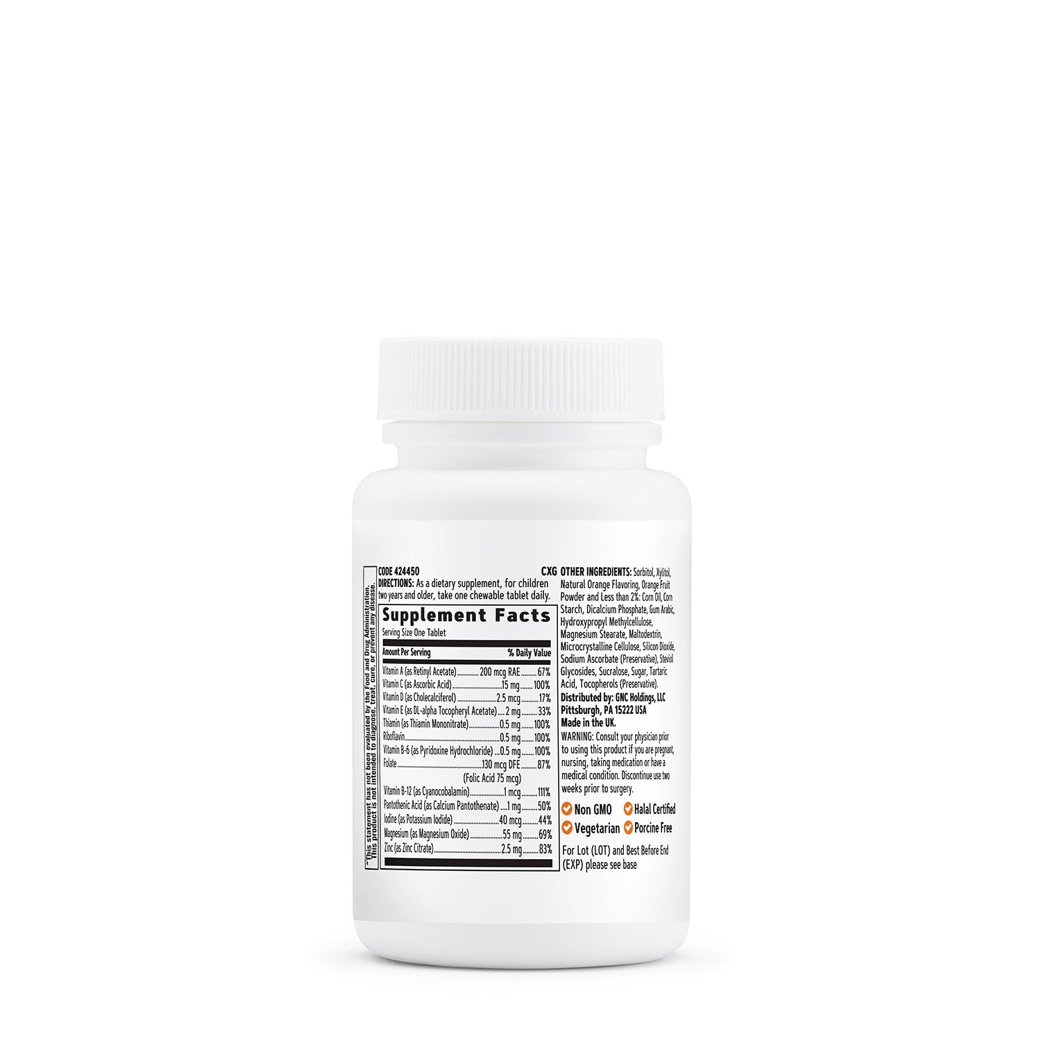 GNC Select™ Kids Chewable Multivitamins (B2GO)