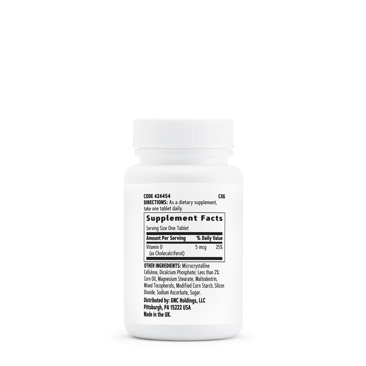 GNC Select™ Vitamin D 5 mcg (B2GO)